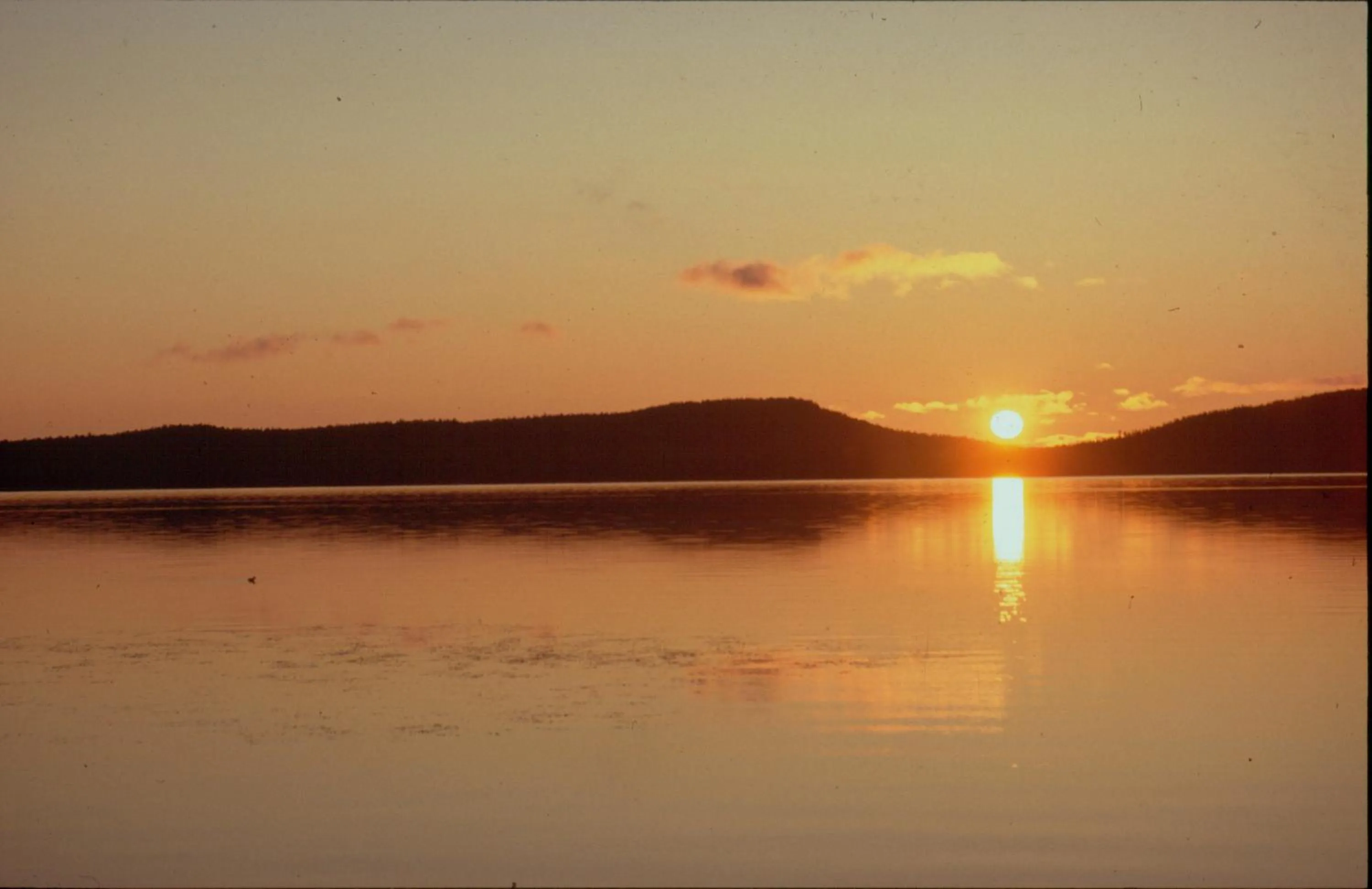 Natural landscape in Kakslauttanen Arctic Resort - Igloos and Chalets