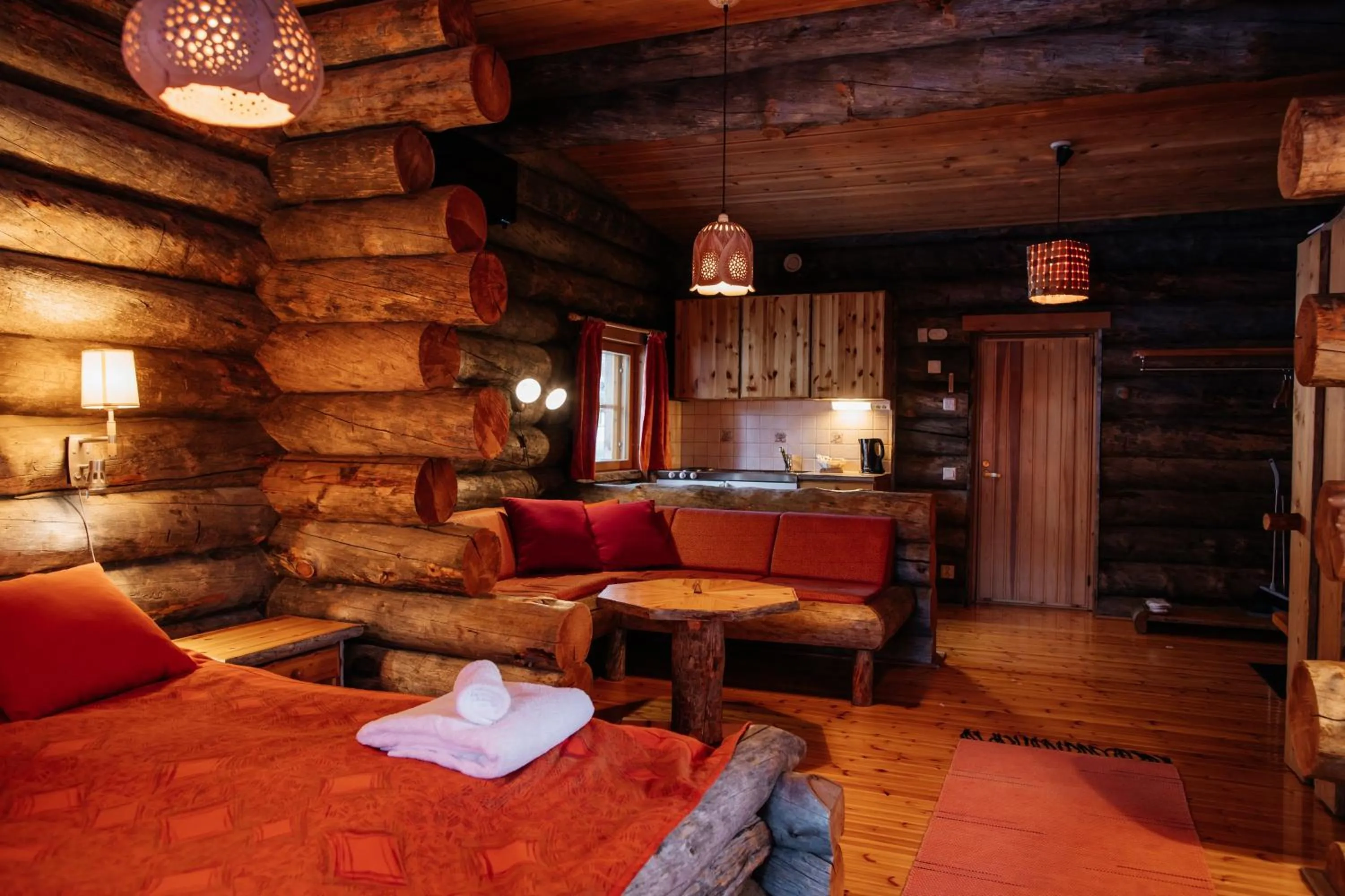 Coffee/tea facilities in Kakslauttanen Arctic Resort - Igloos and Chalets