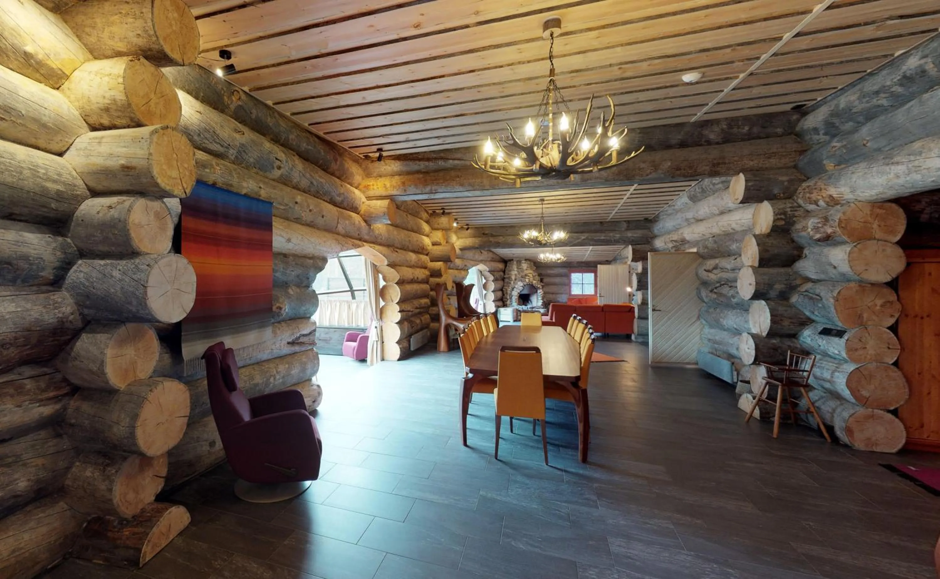 Property building in Kakslauttanen Arctic Resort - Igloos and Chalets