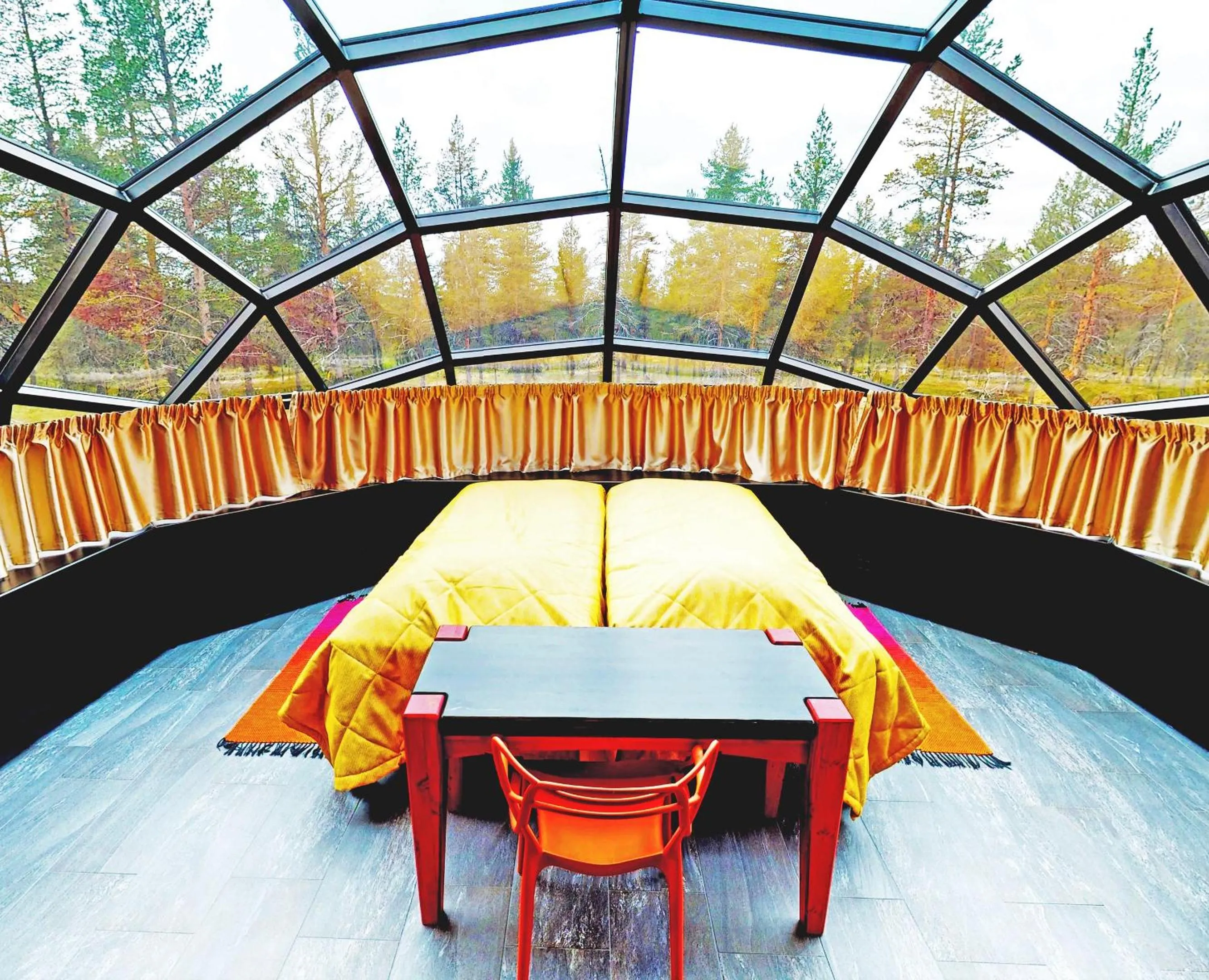 View (from property/room) in Kakslauttanen Arctic Resort - Igloos and Chalets