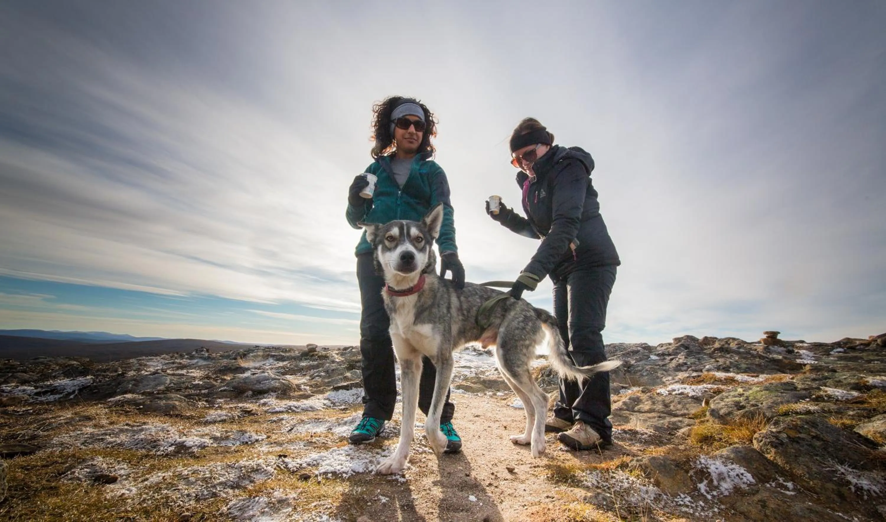 Hiking in Kakslauttanen Arctic Resort - Igloos and Chalets
