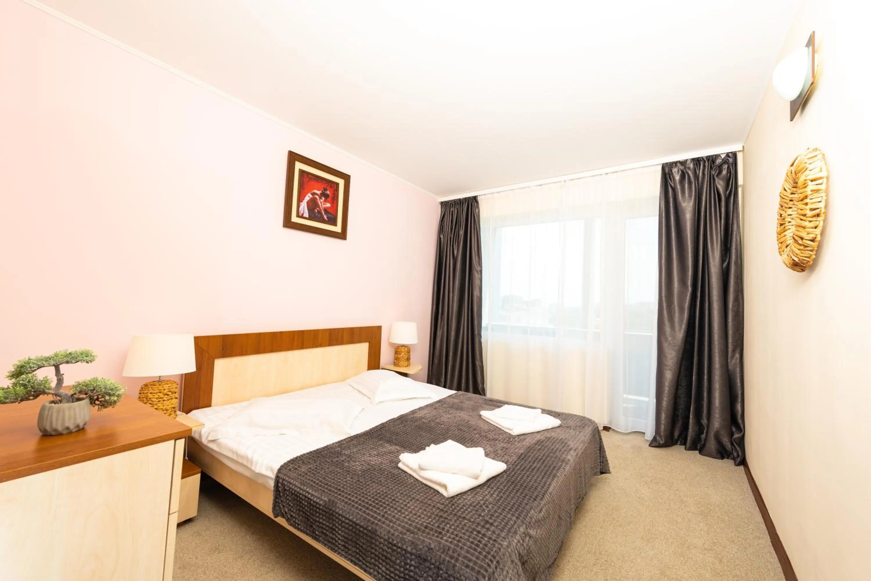 Bedroom, Bed in Hotel Parc