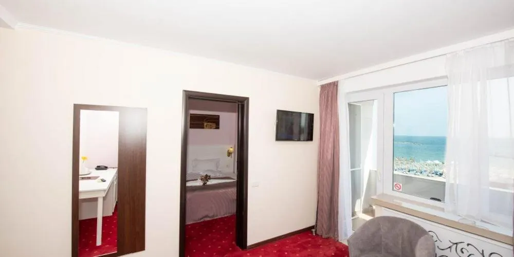 Sea view, Bed in Hotel Parc