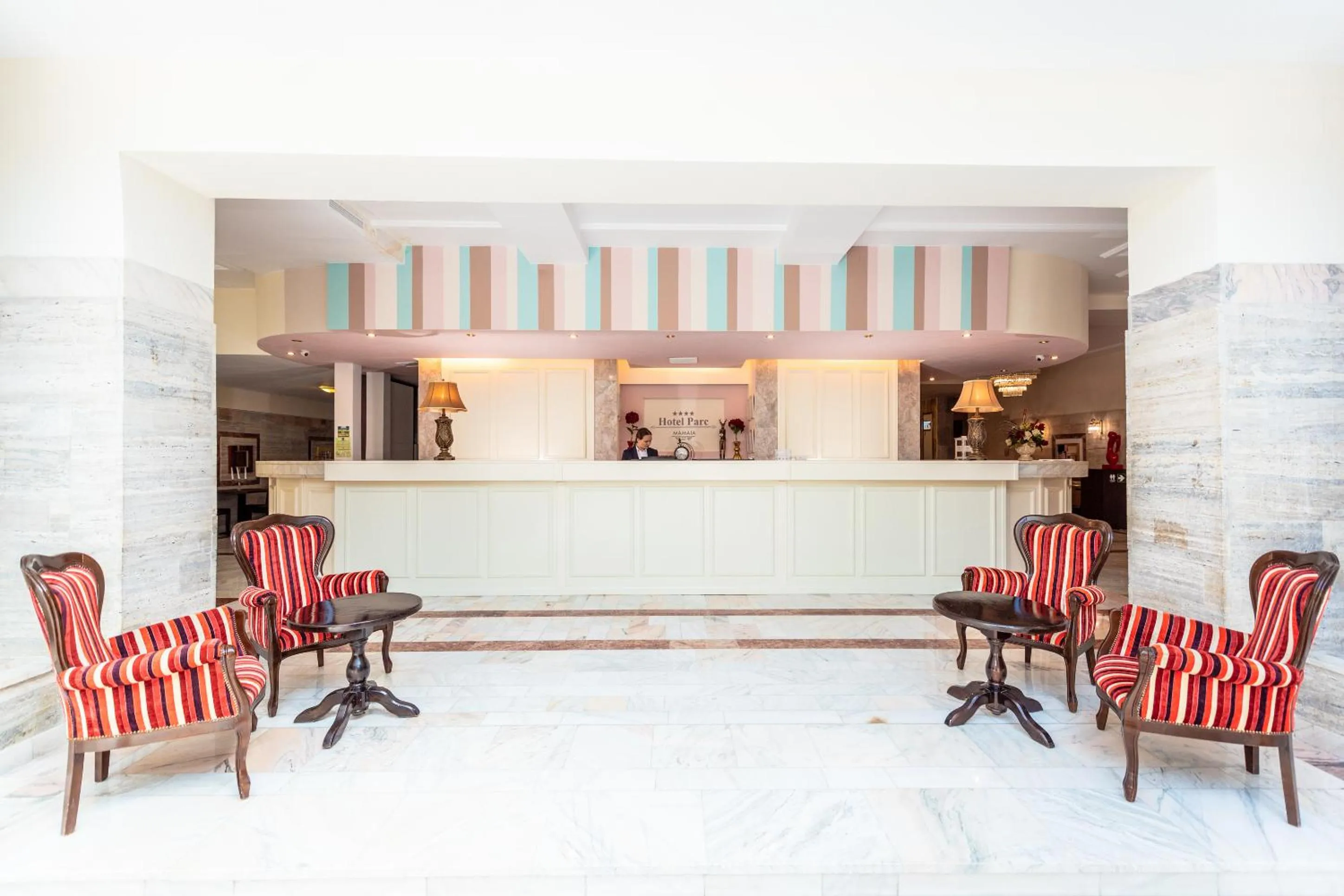Lobby or reception in Hotel Parc