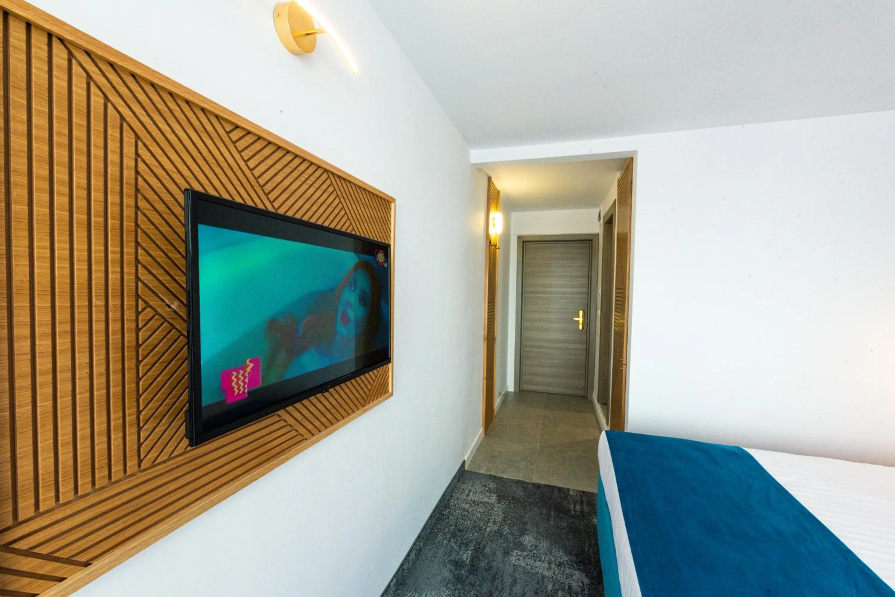 TV and multimedia, Bed in Hotel Parc
