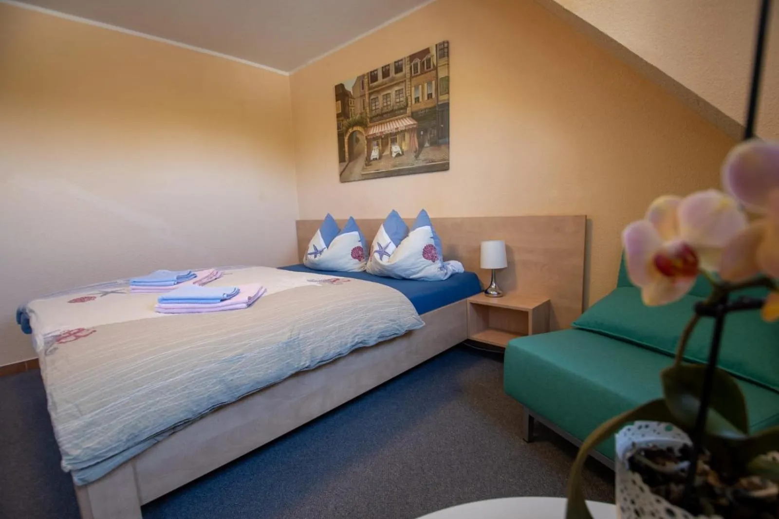 Bed in Hotel Norden Norddeich