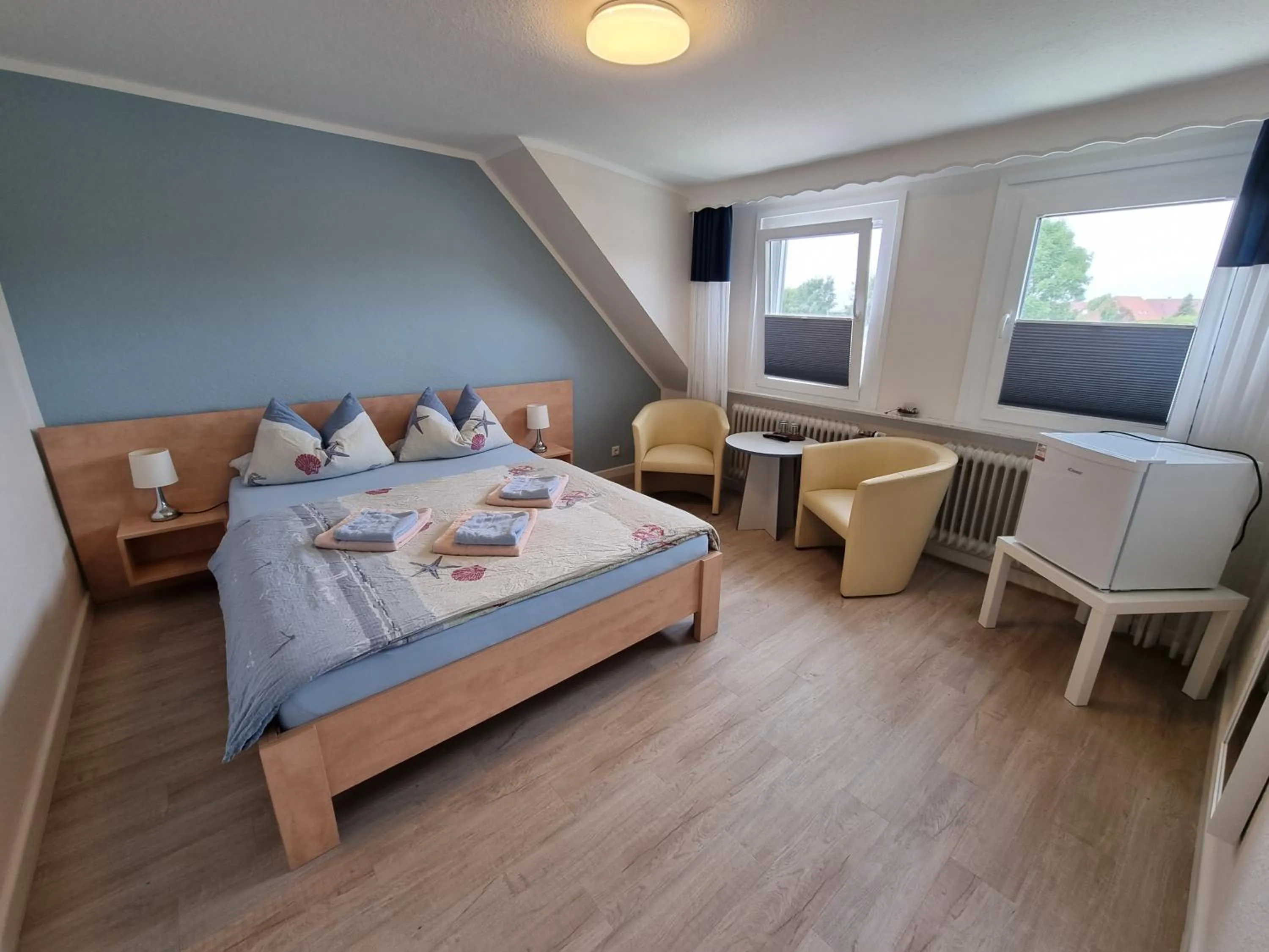 Bed in Hotel Norden Norddeich