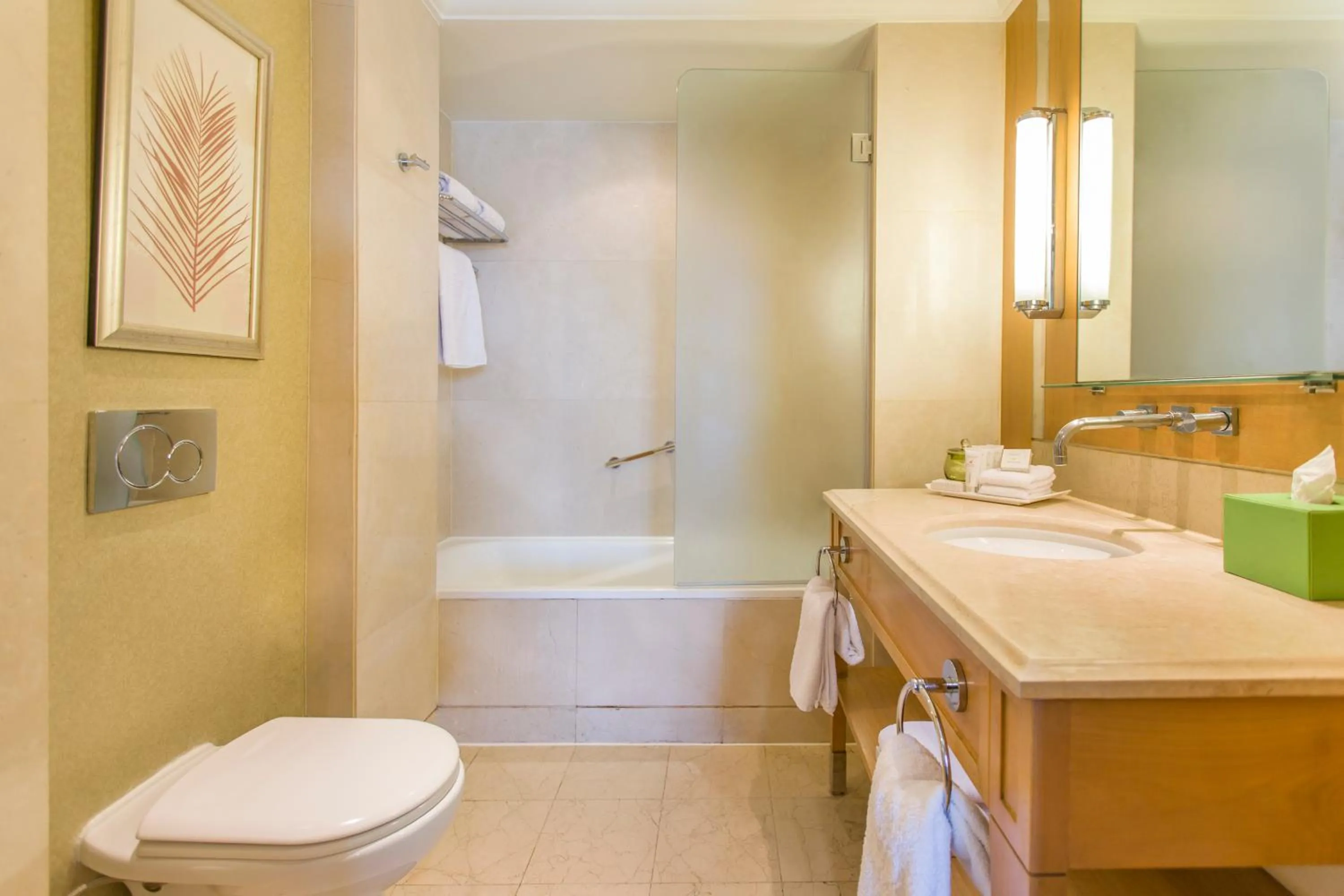 Toilet in Kempinski Nile Hotel, Cairo