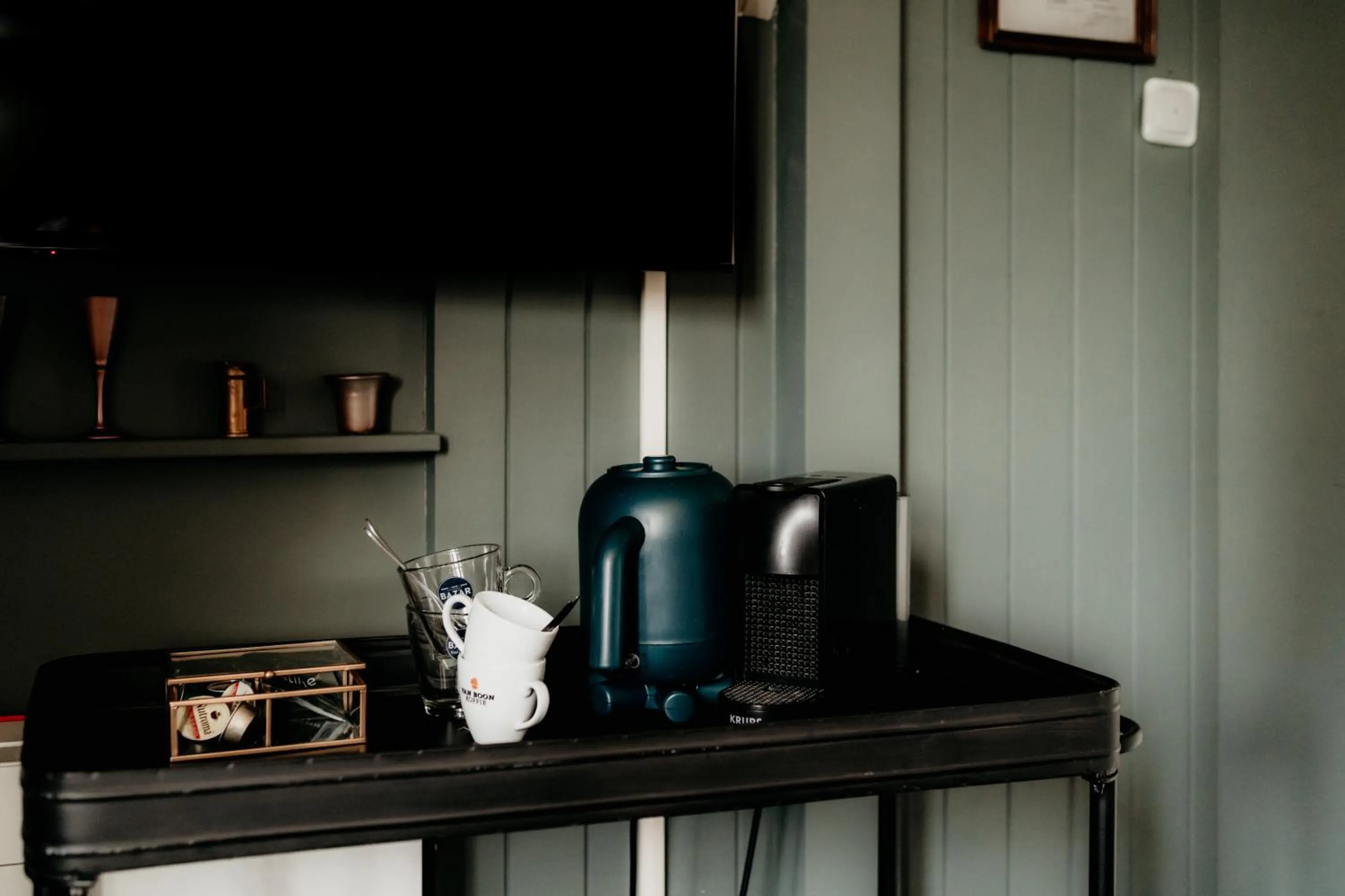 Coffee/tea facilities in Herberg d'n brouwer