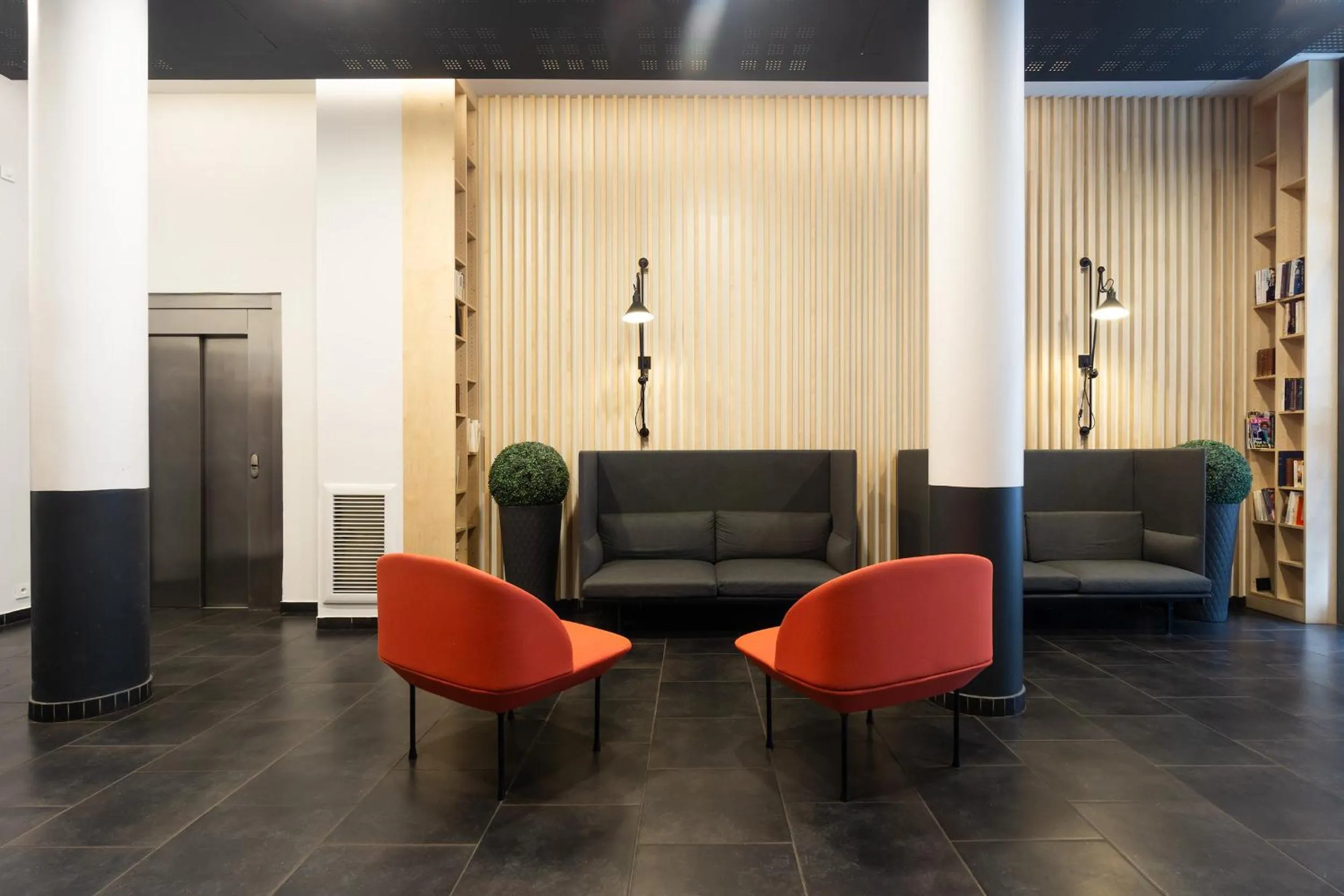 Lobby or reception in City Résidence Ivry