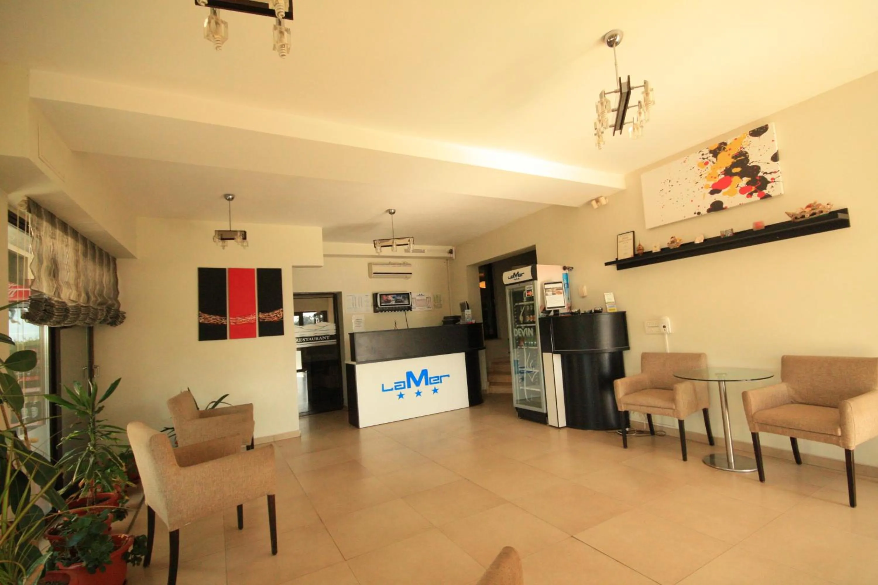 Lobby or reception in Vila La Mer
