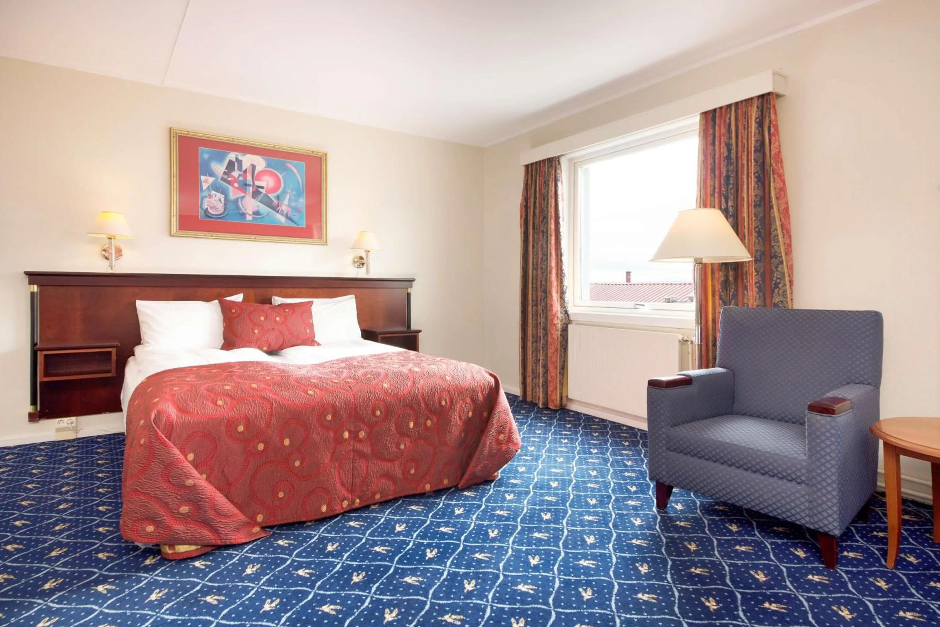 Bedroom, Bed in Scandic Honningsvåg