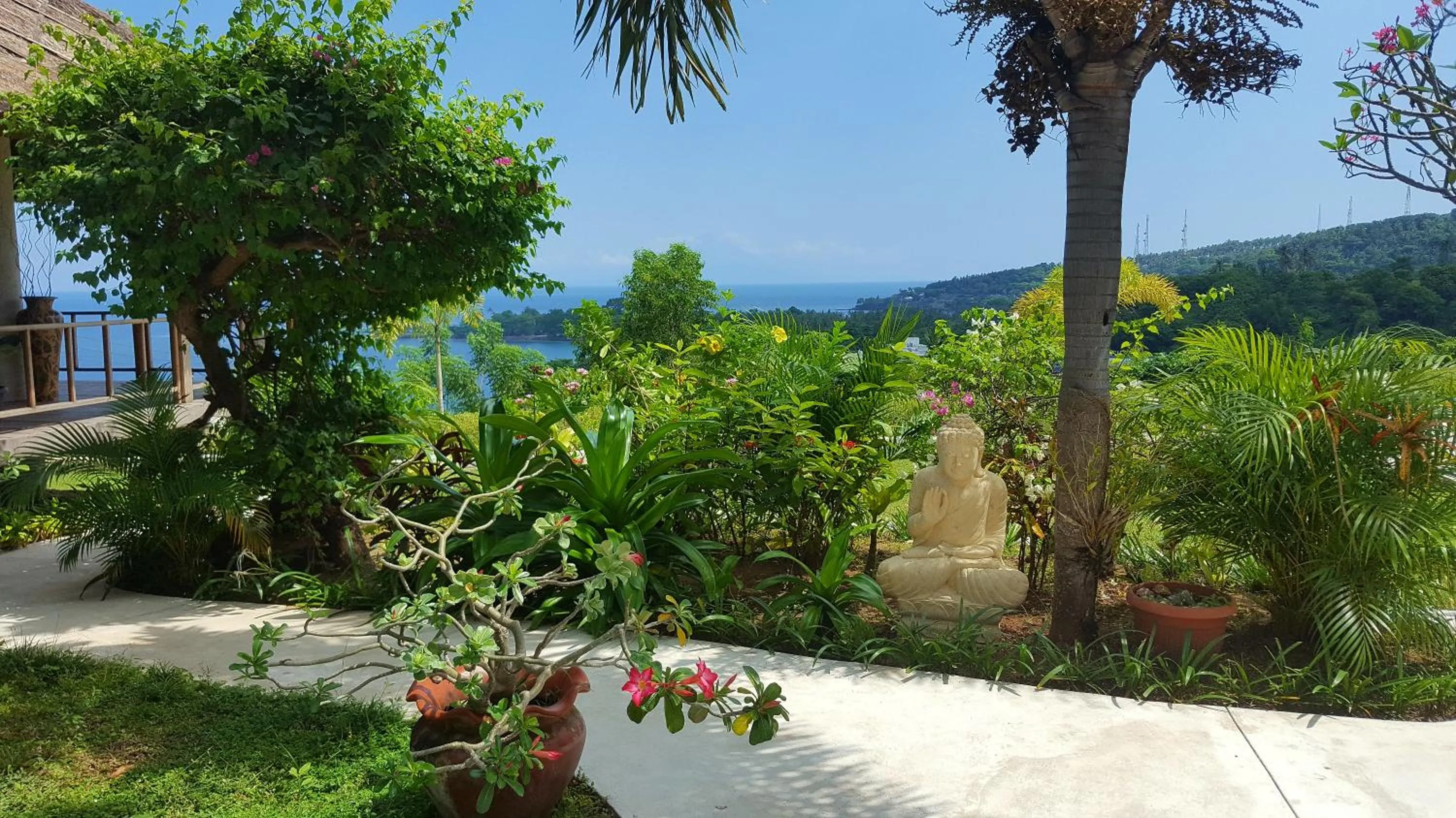 Garden in Villa Kipas Retreat