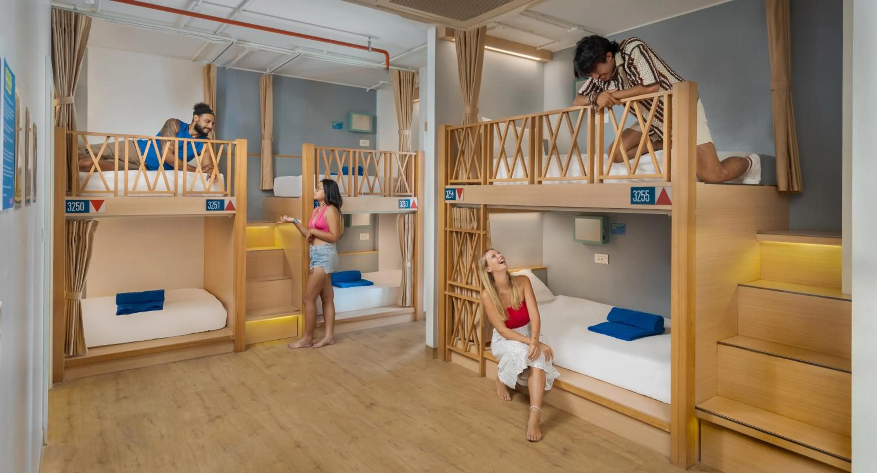 Bed in Lub d Siem Reap - Near Pub Street & Angkor Wat