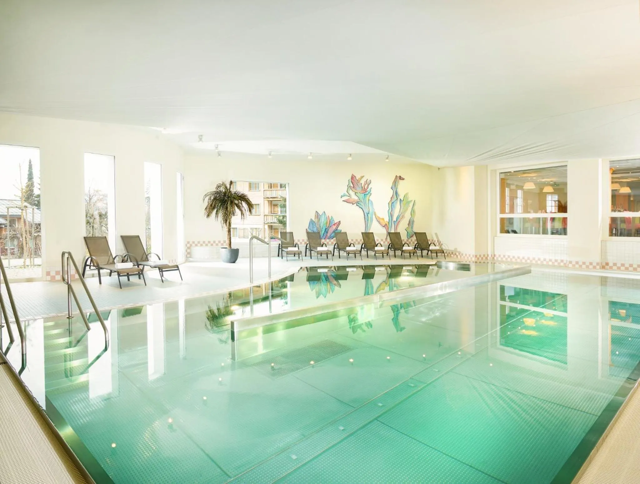 Swimming pool in Hapimag Ferienwohnungen Flims