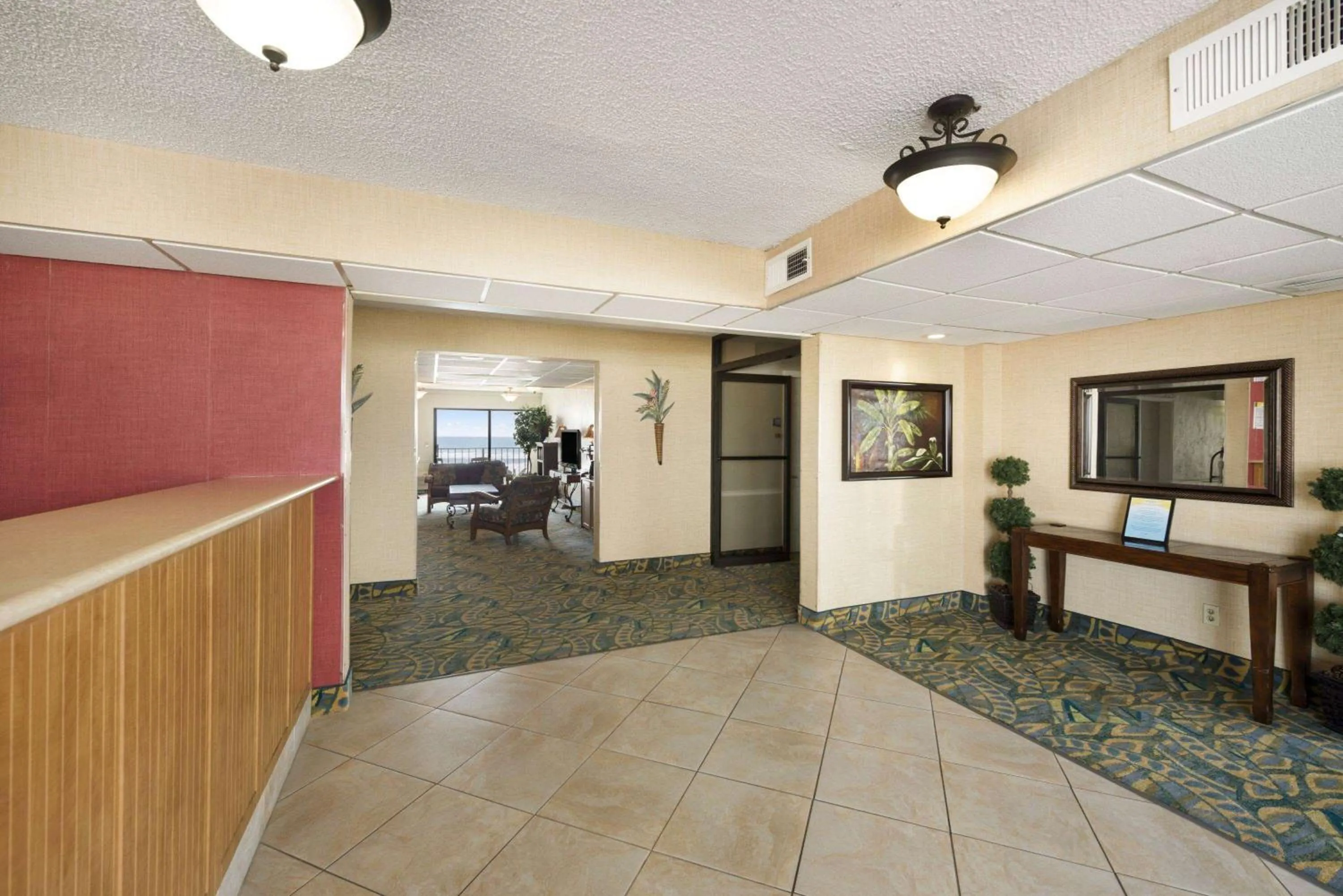 Lobby or reception in Days Inn by Wyndham Daytona Oceanfront