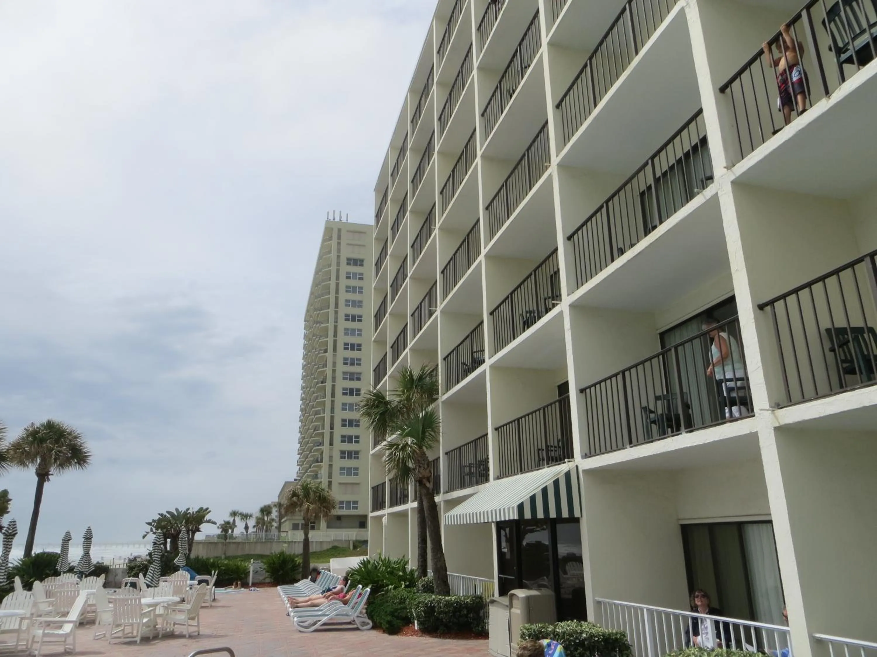 Property building in Days Inn by Wyndham Daytona Oceanfront