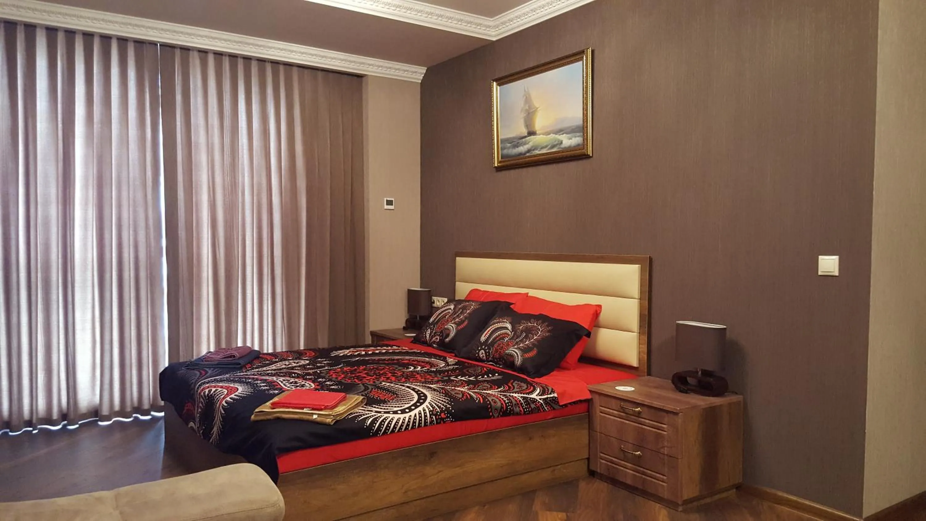 Bed in Mimino Apartment Deluxe First Line (C II)