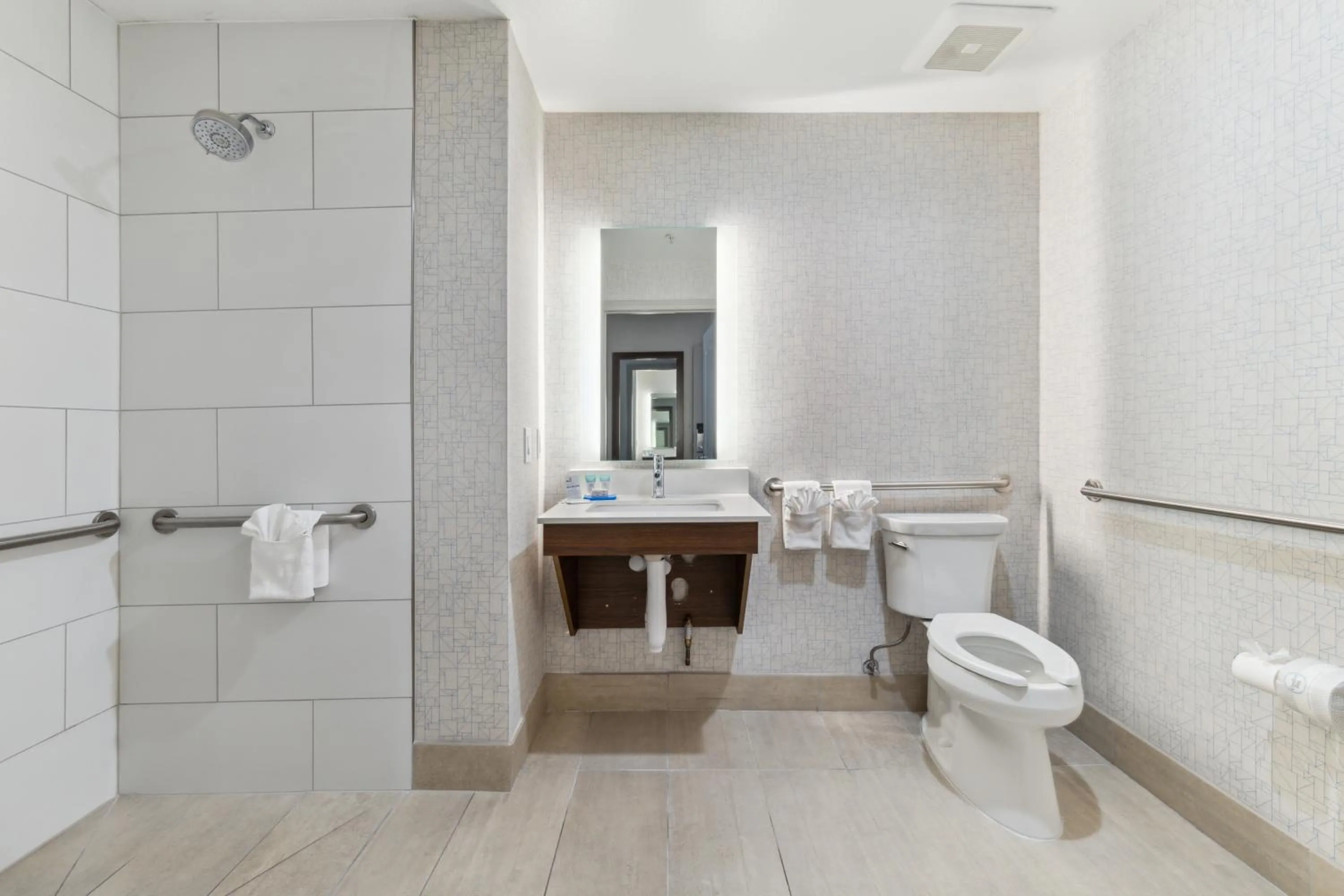 Toilet in Holiday Inn Express & Suites Mountain View Silicon Valley by IHG