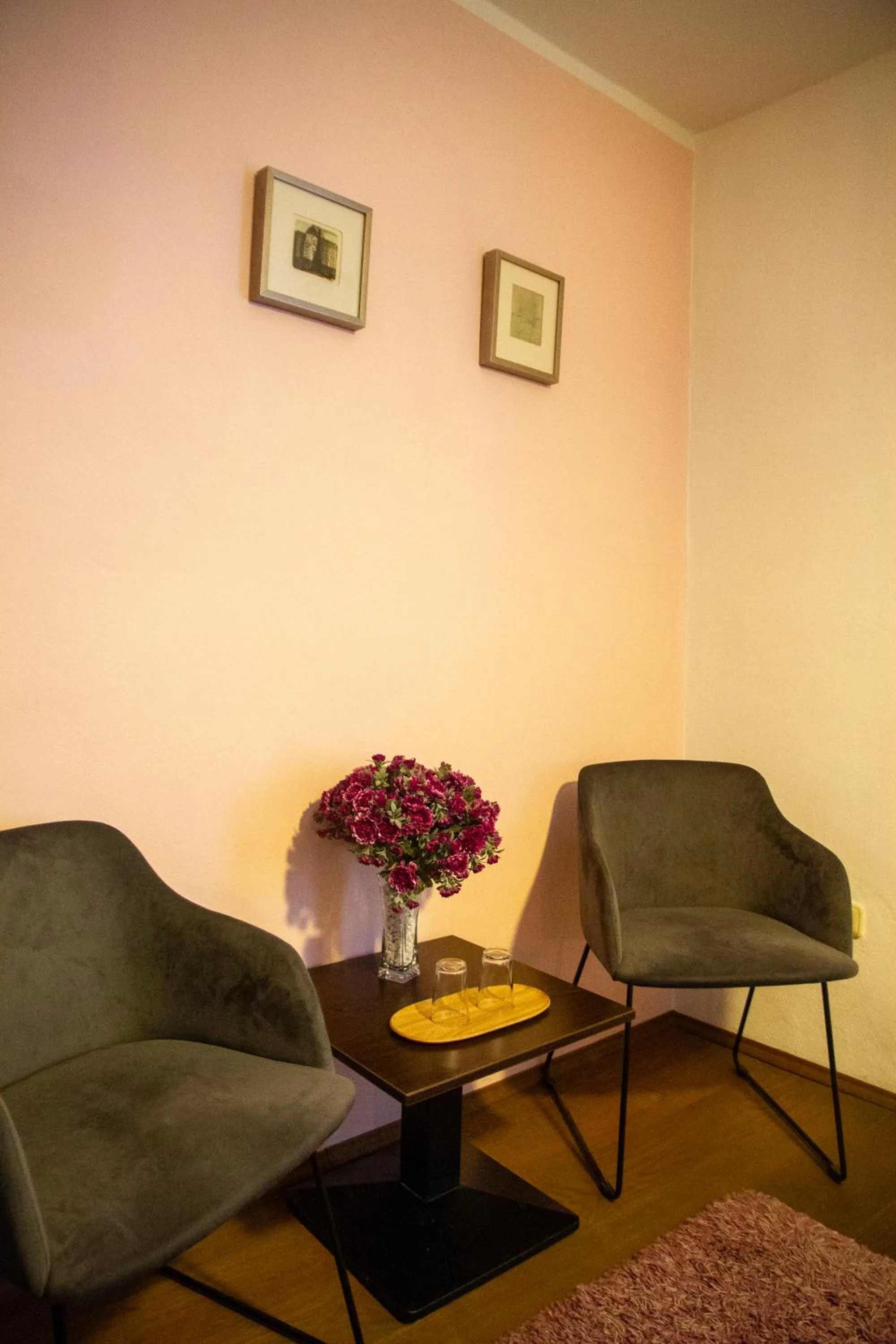 Seating area in Hotel Peregrin