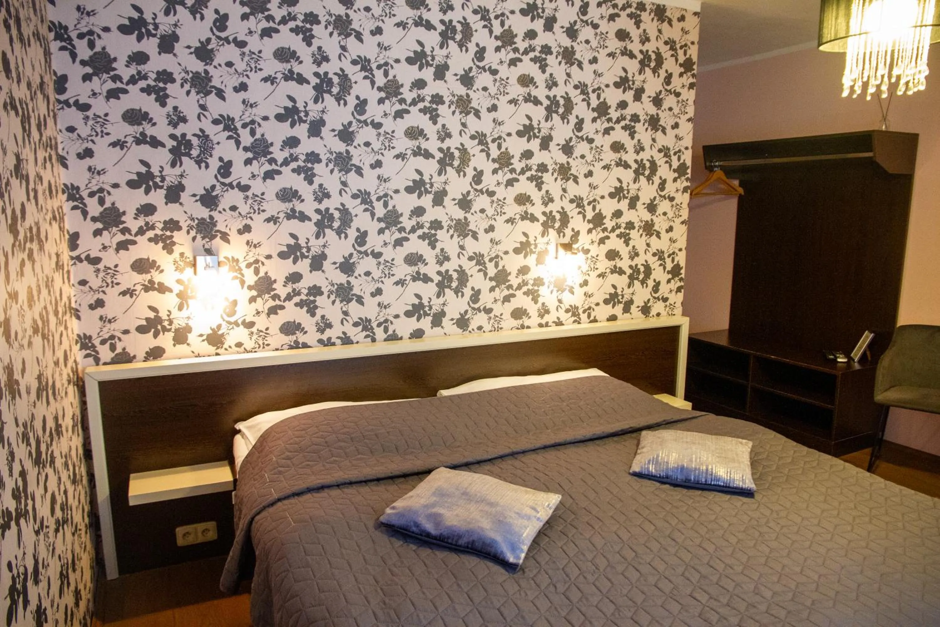 Bed in Hotel Peregrin