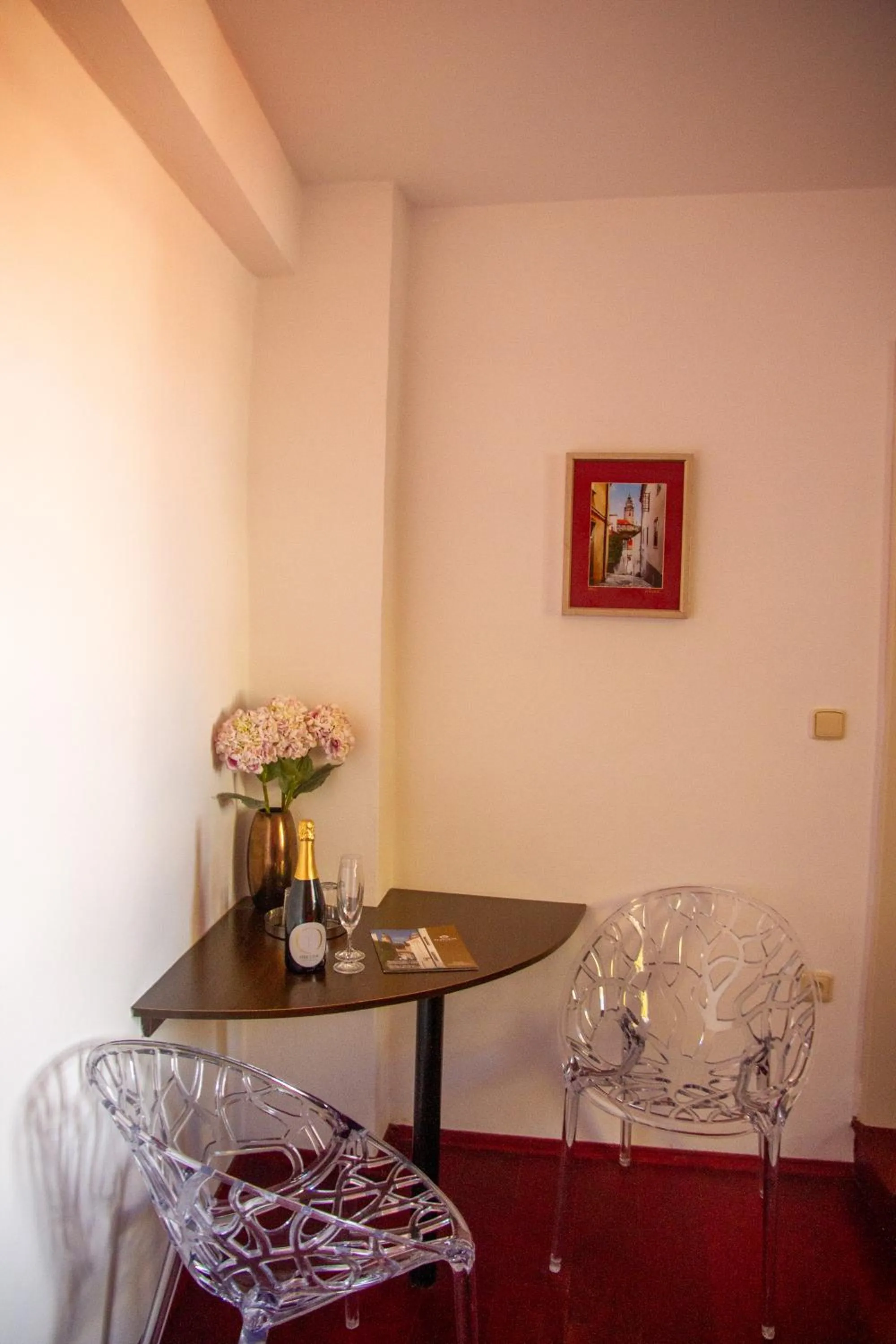 Seating area in Hotel Peregrin