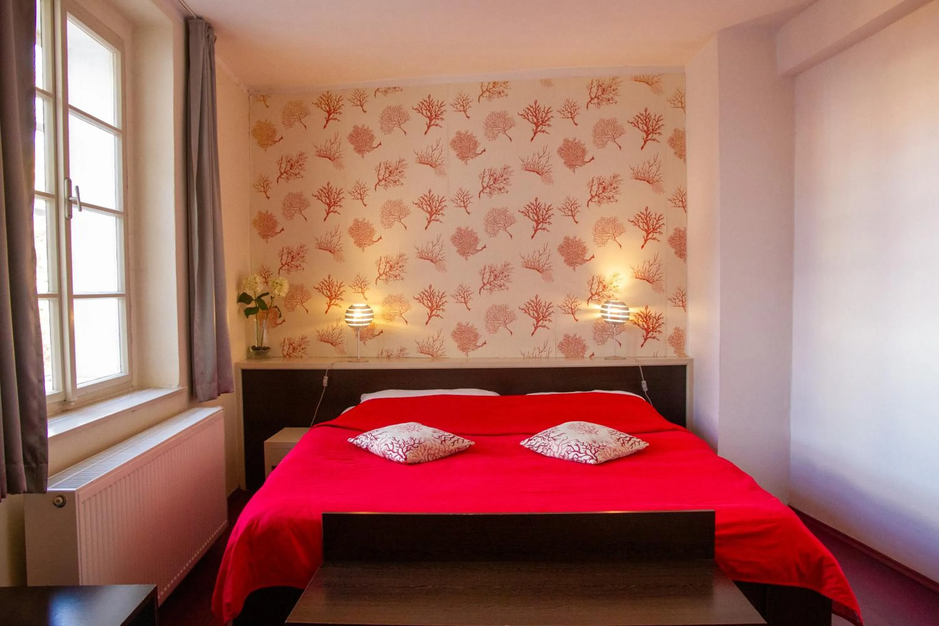 Bed in Hotel Peregrin