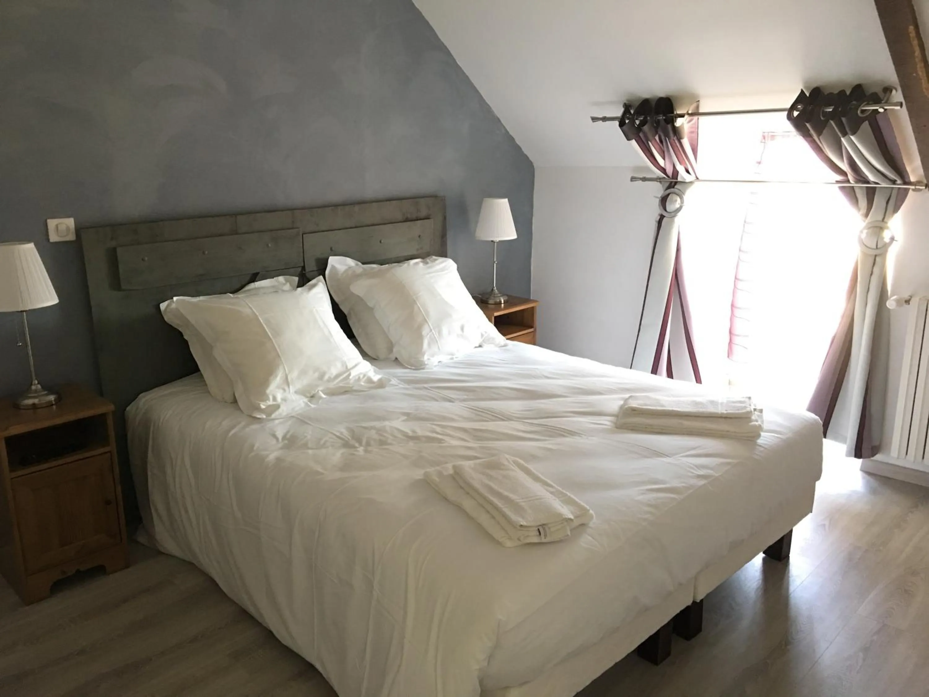 Bed in Les chambres de La Métairie du Dick