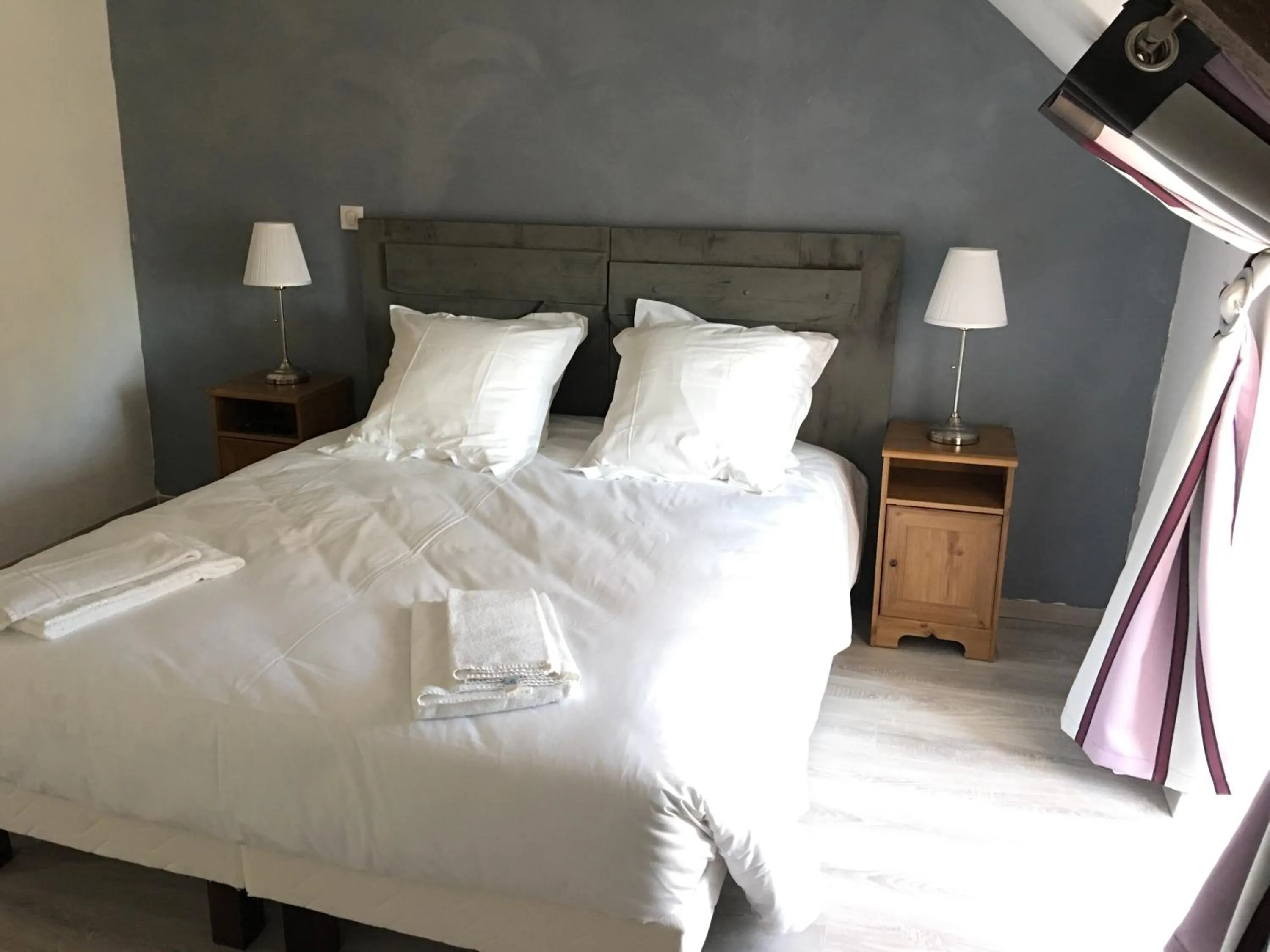 Bed in Les chambres de La Métairie du Dick