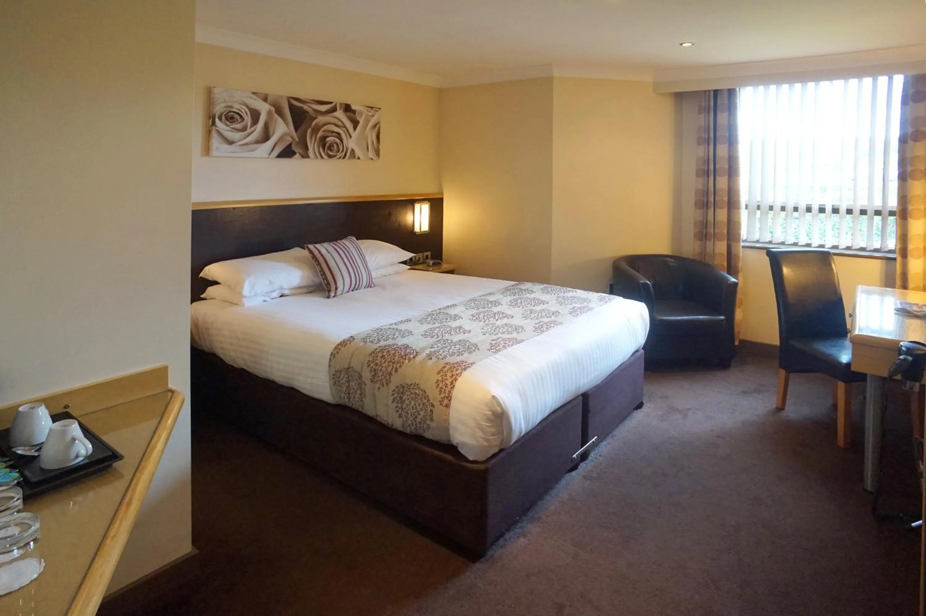 Bed in Damon’s Hotel