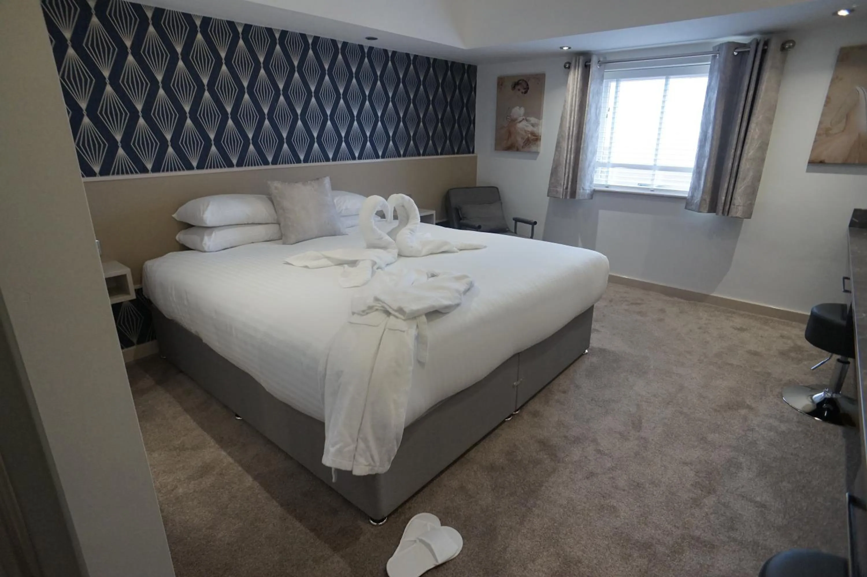 Bed in Damon’s Hotel