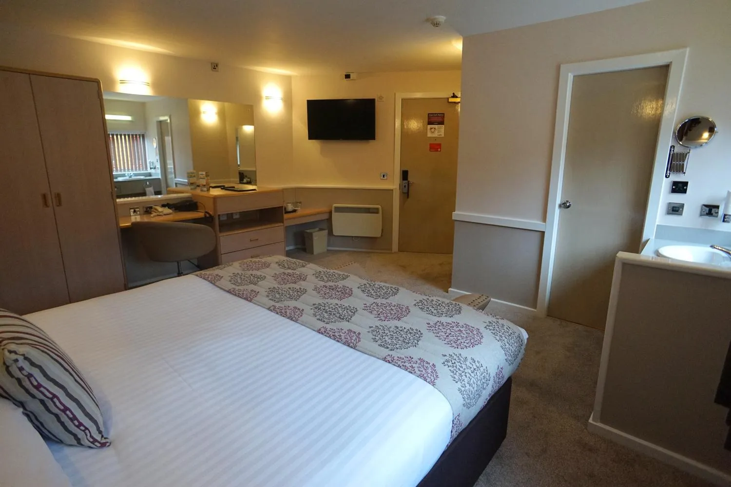 Bed in Damon’s Hotel