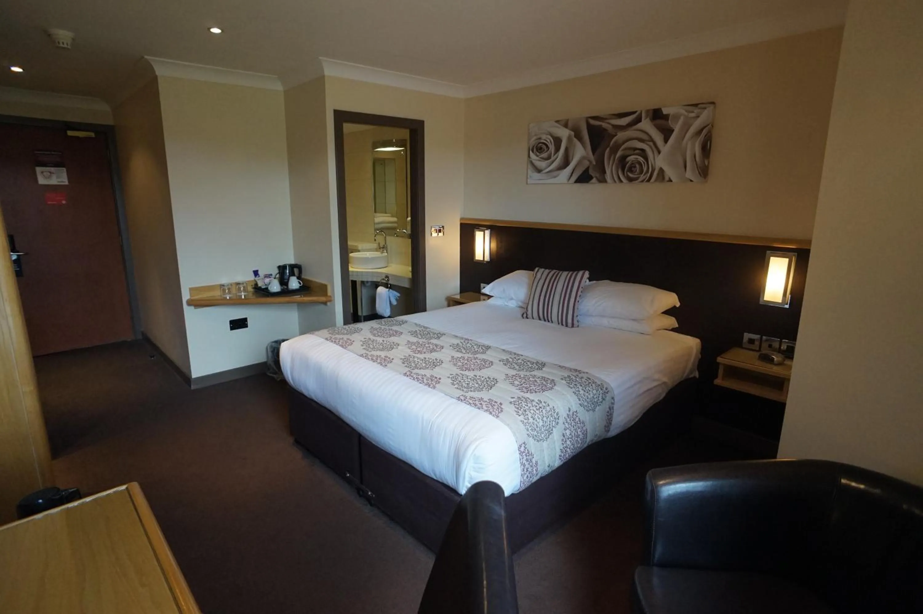 Bed in Damon’s Hotel