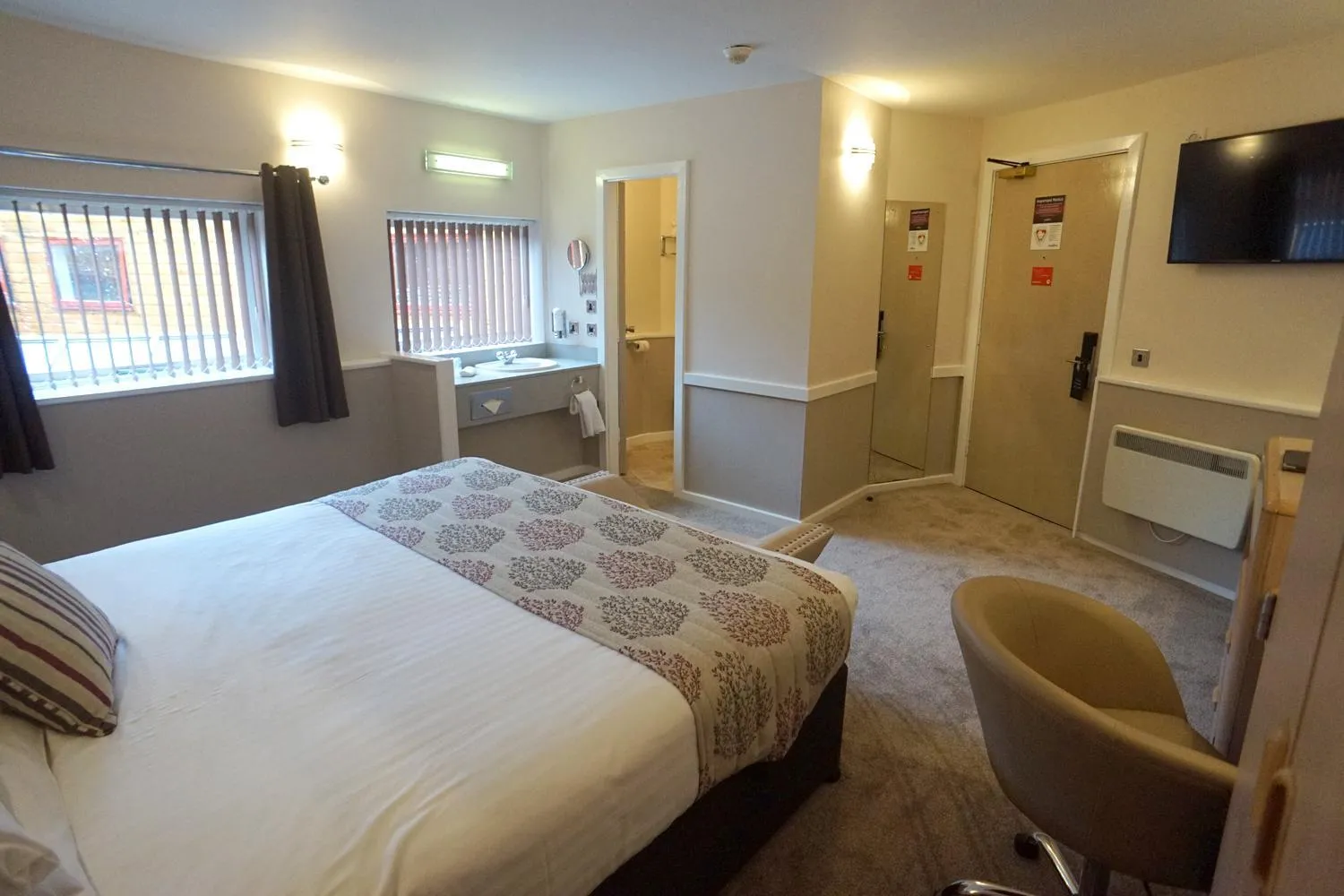 Bed in Damon’s Hotel