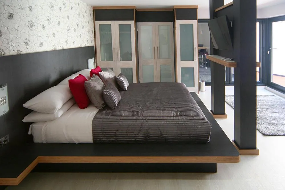 Bed in Damon’s Hotel