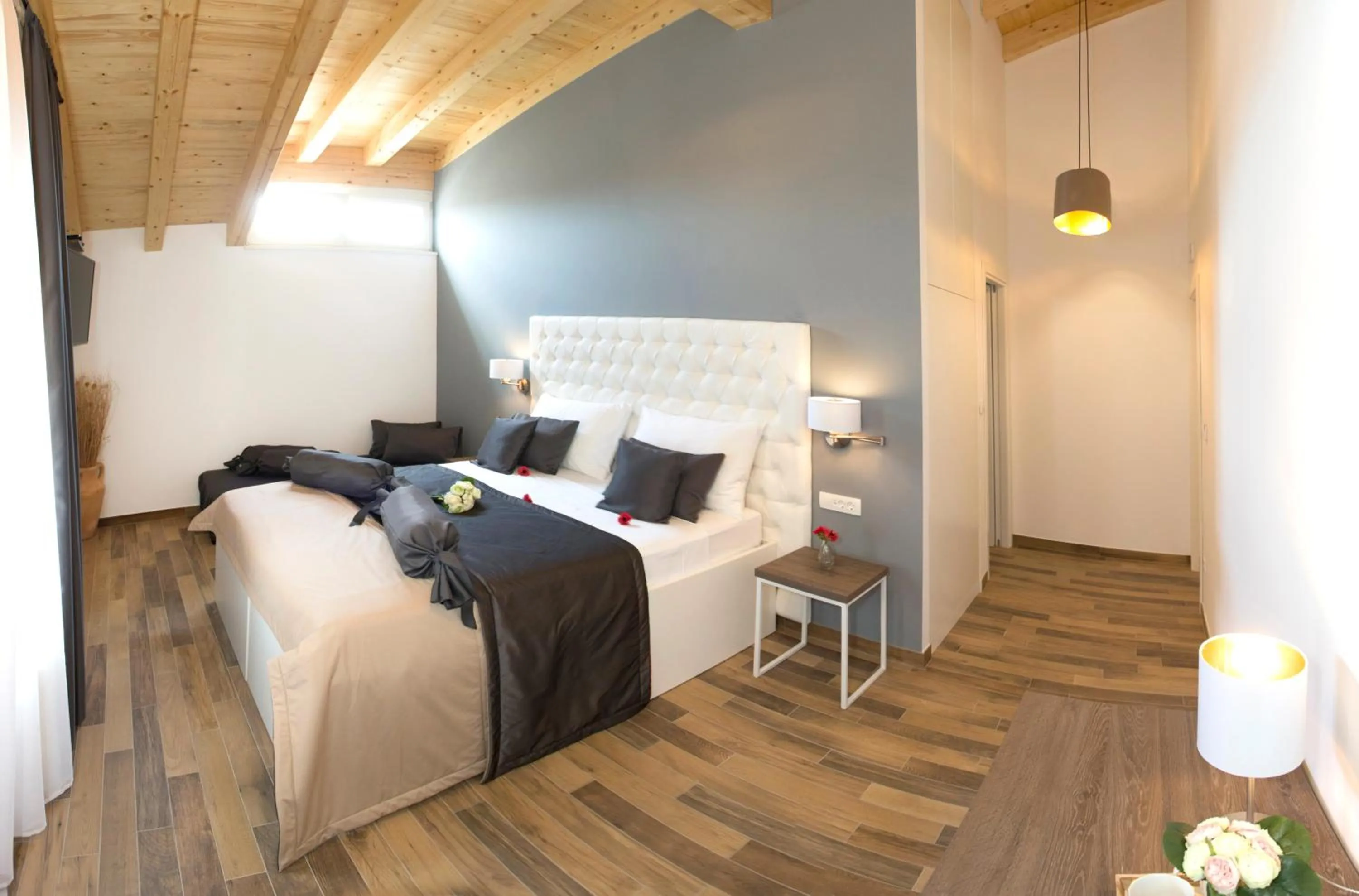 Bed in Aspalathos Residence