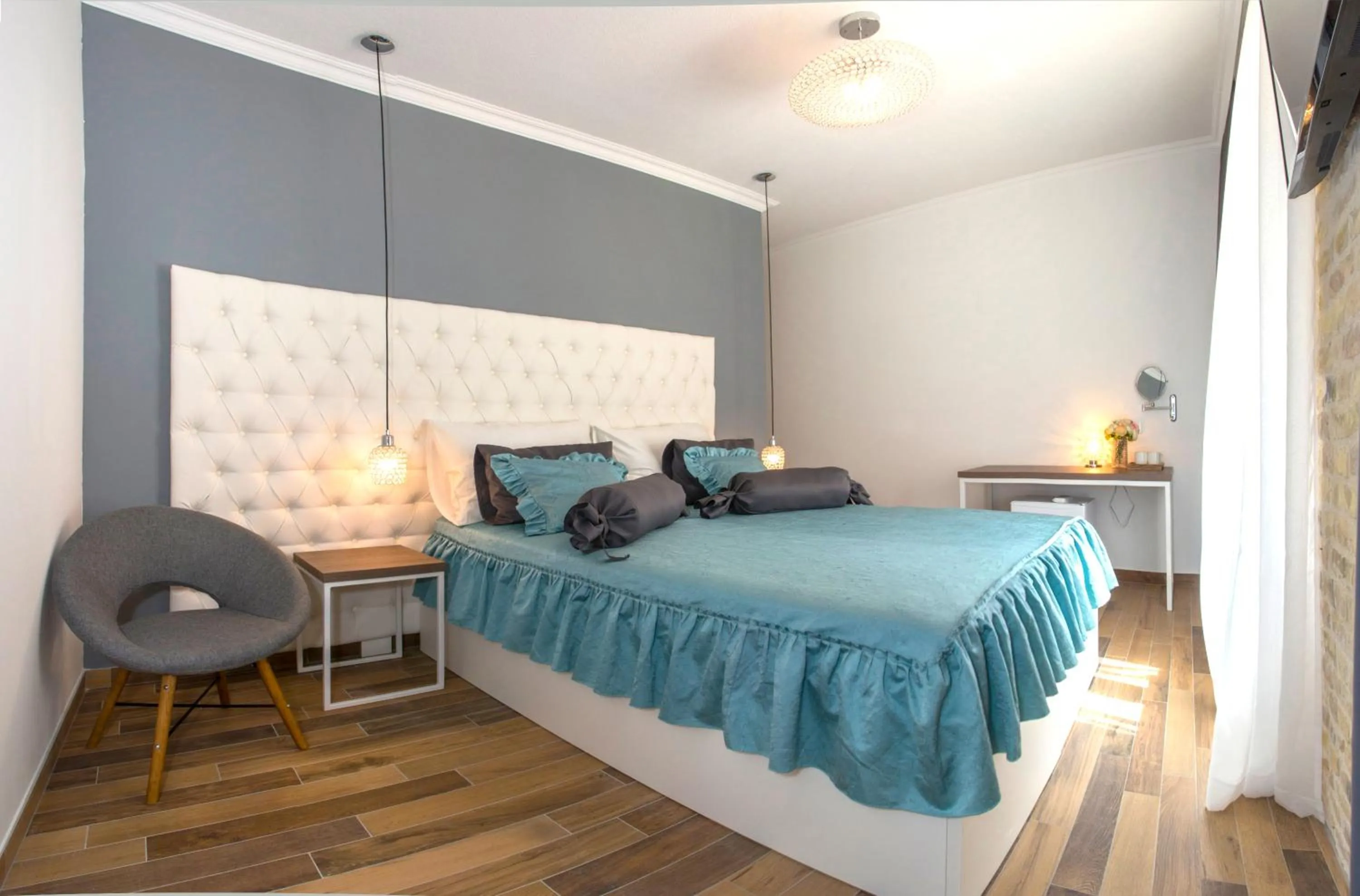 Bedroom, Bed in Aspalathos Residence