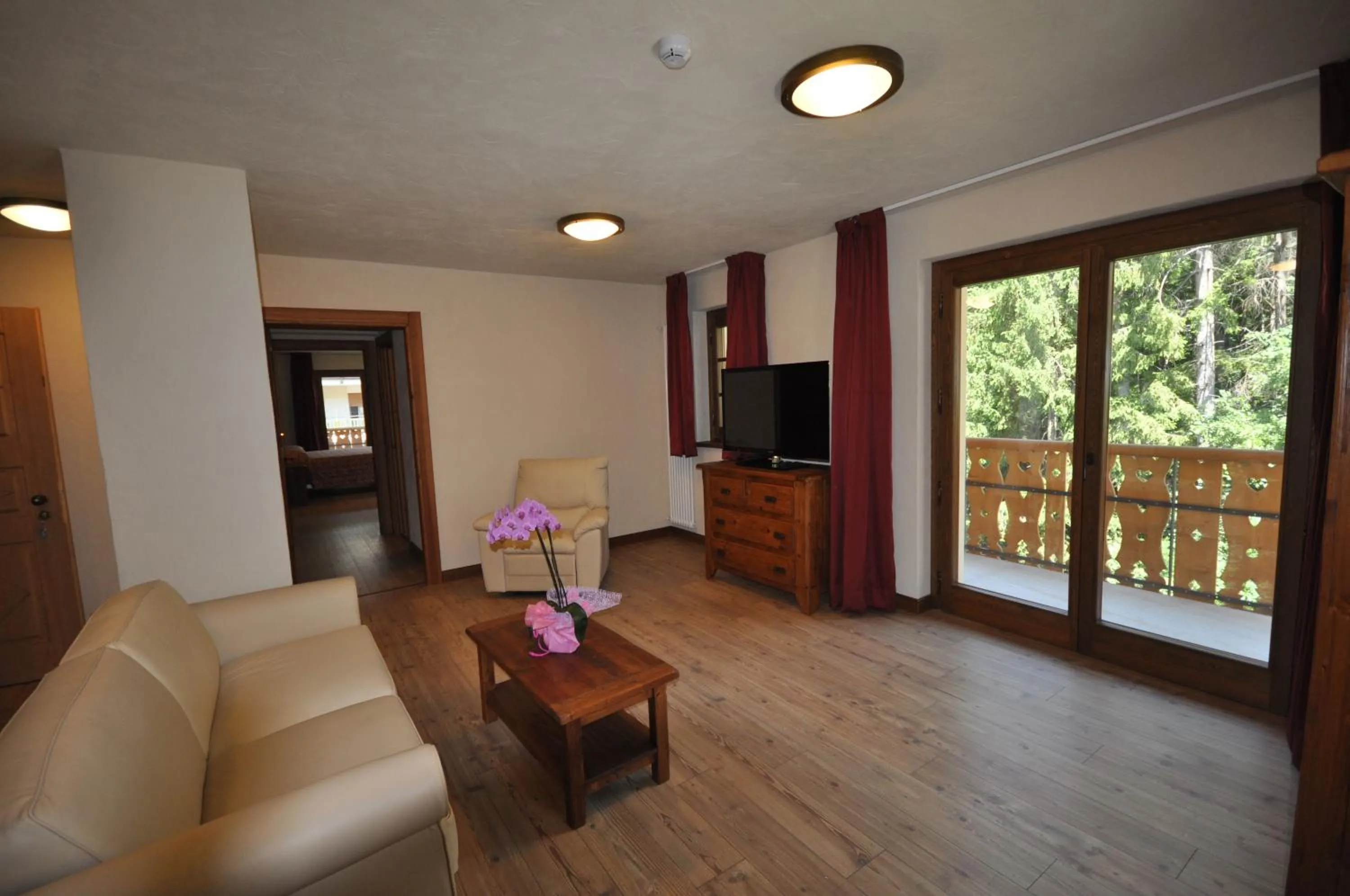 TV and multimedia in Limone Palace Aparthotel