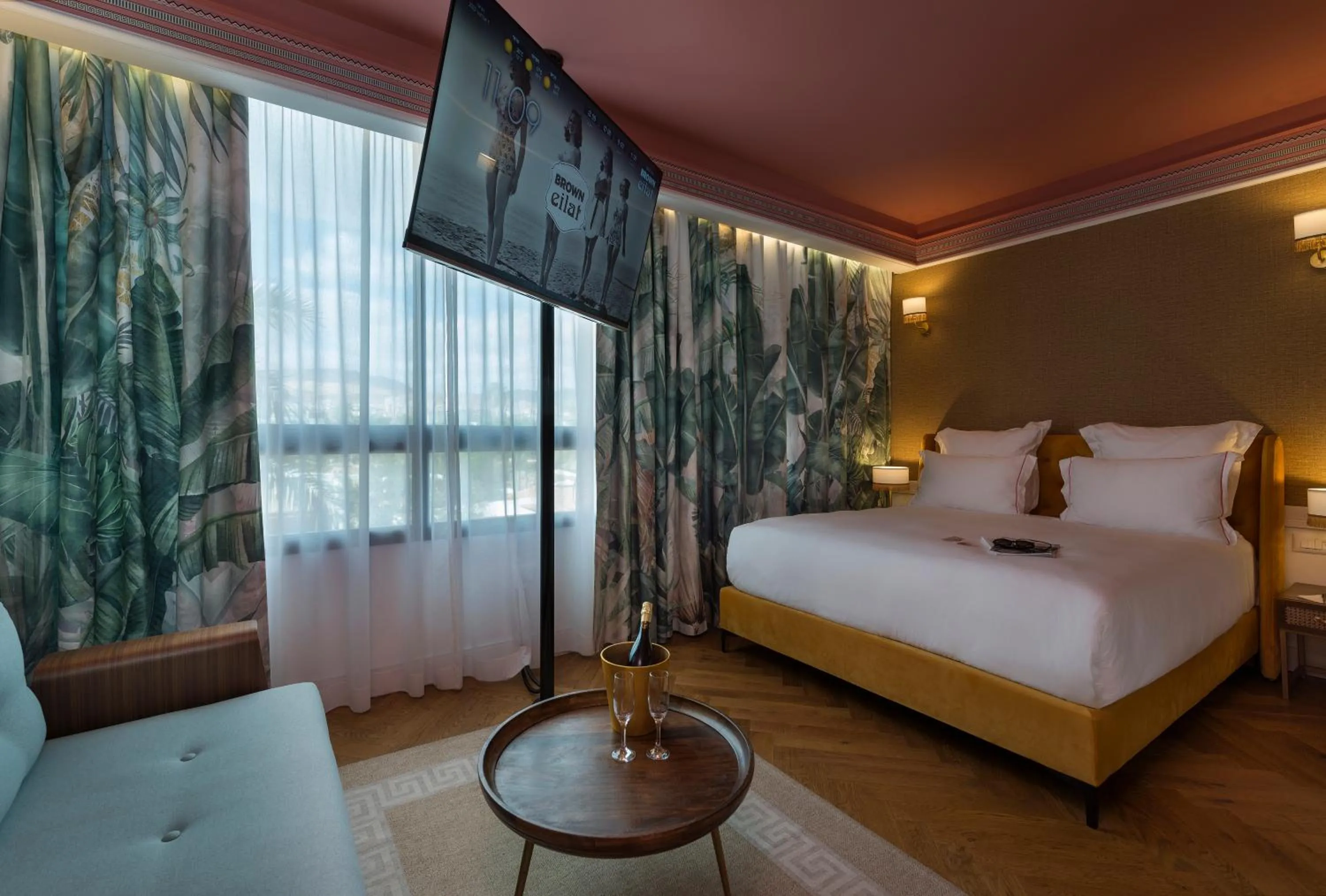 Bedroom, Bed in Adam Boutique Eilat by Adam Hotels