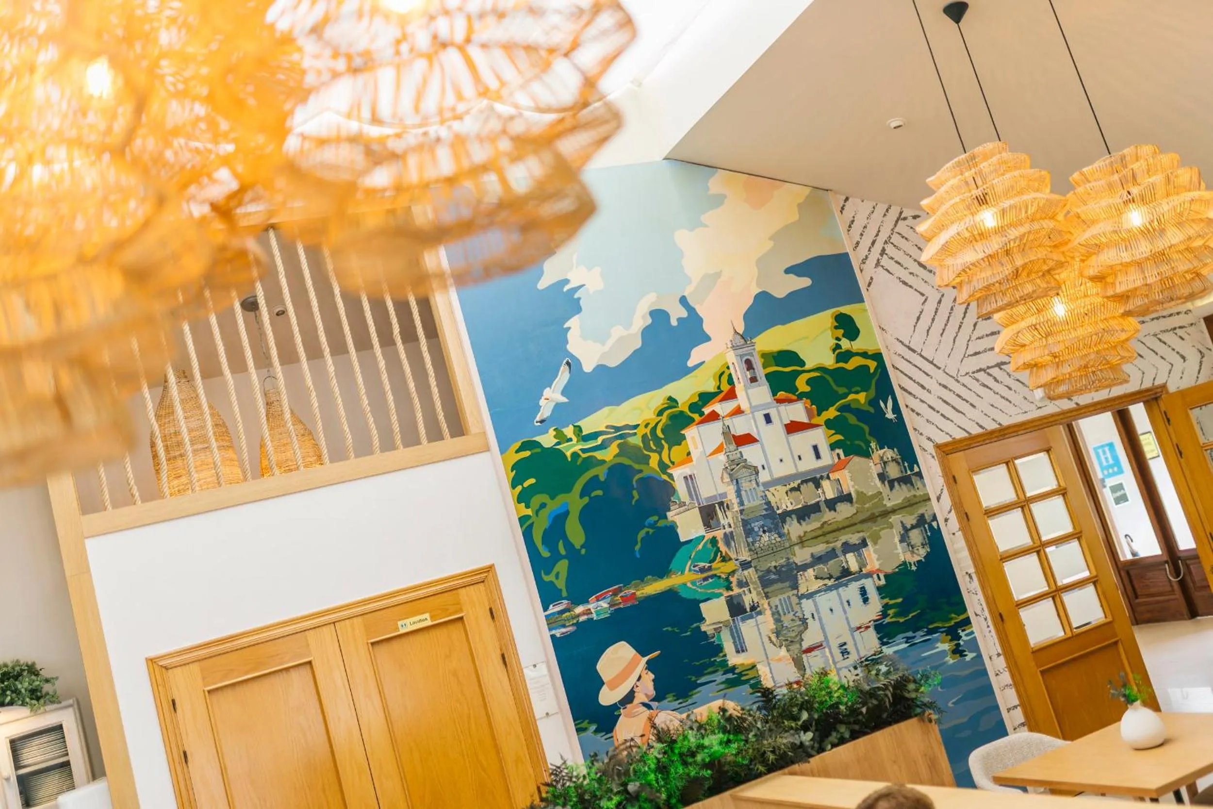 Lounge or bar in Apartamentos Albatros