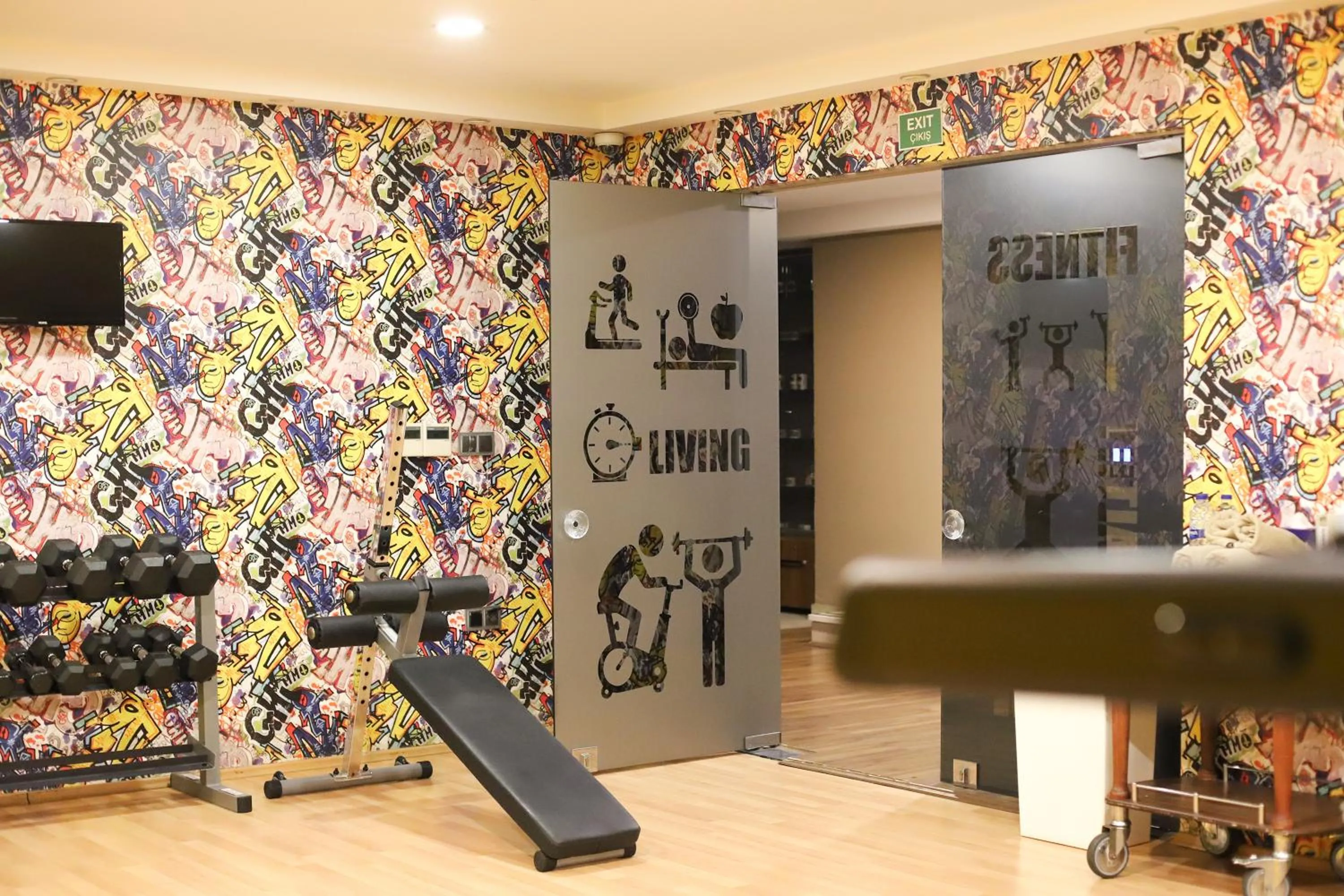 Fitness centre/facilities in Ramada by Wyndham Yalova
