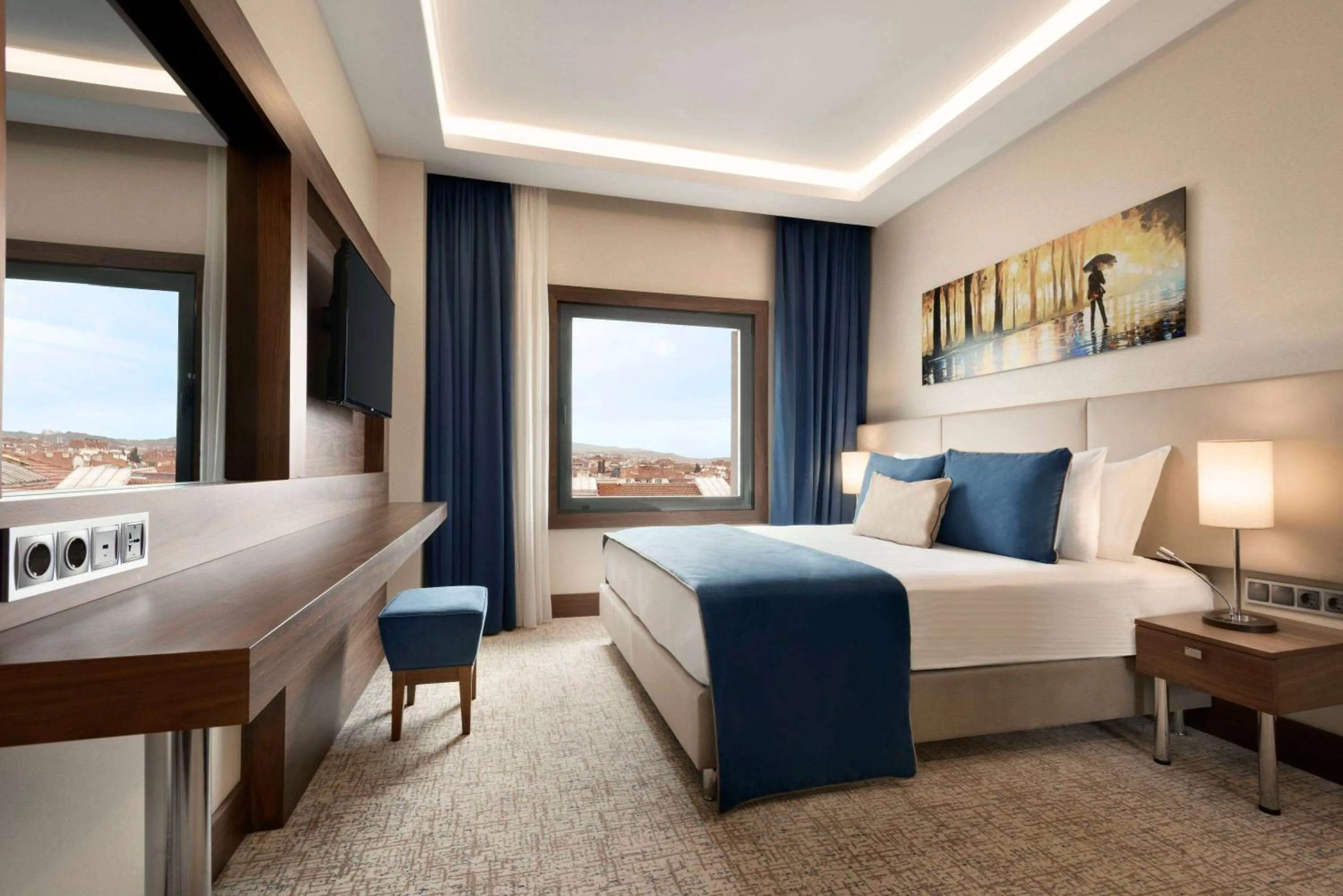 Bedroom, Bed in Ramada by Wyndham Yalova