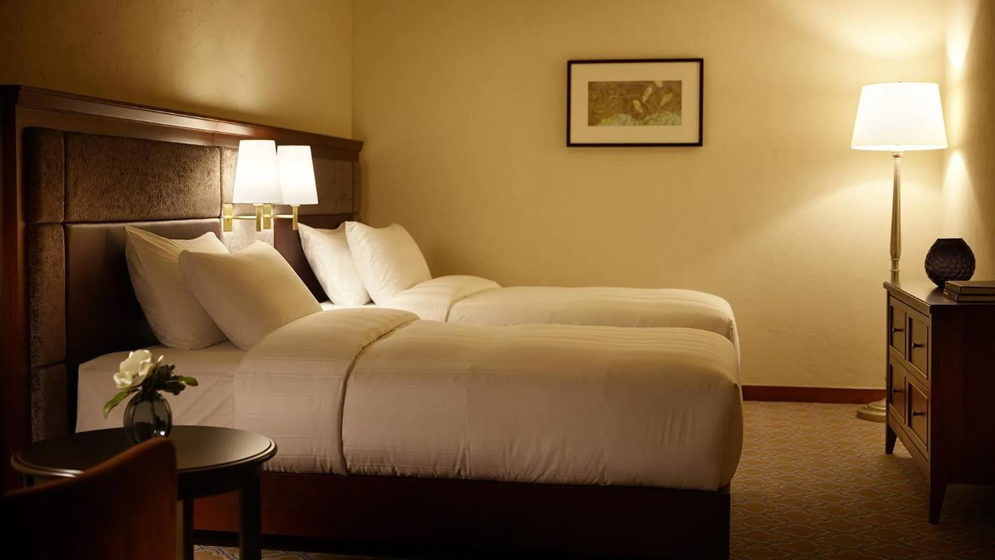 Bed in Lotte Arai Resort