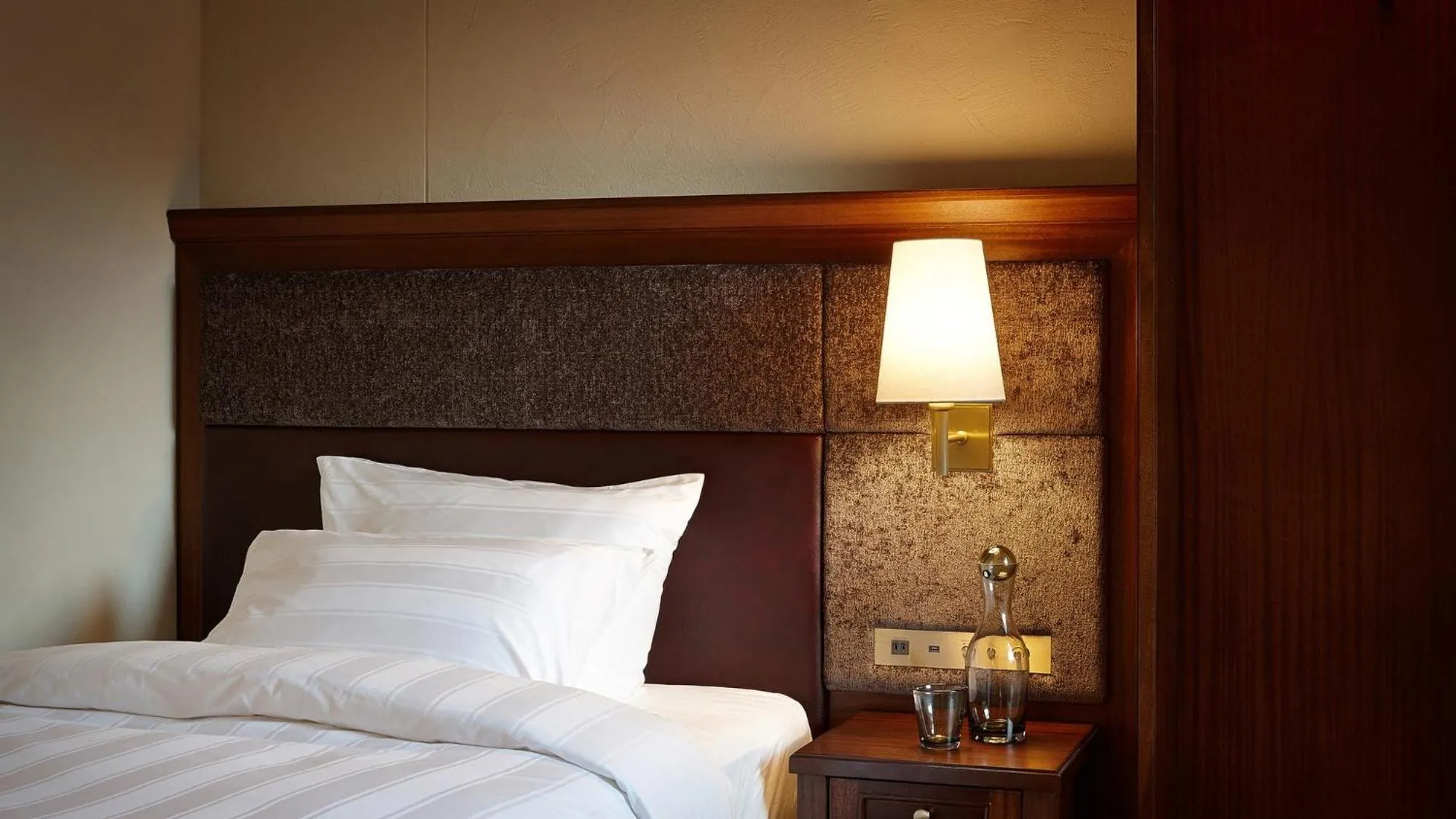 Bed in Lotte Arai Resort