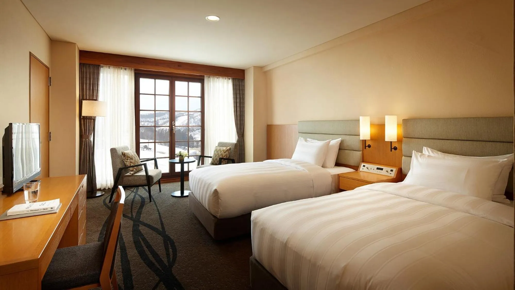 Photo of the whole room, Bed in Lotte Arai Resort