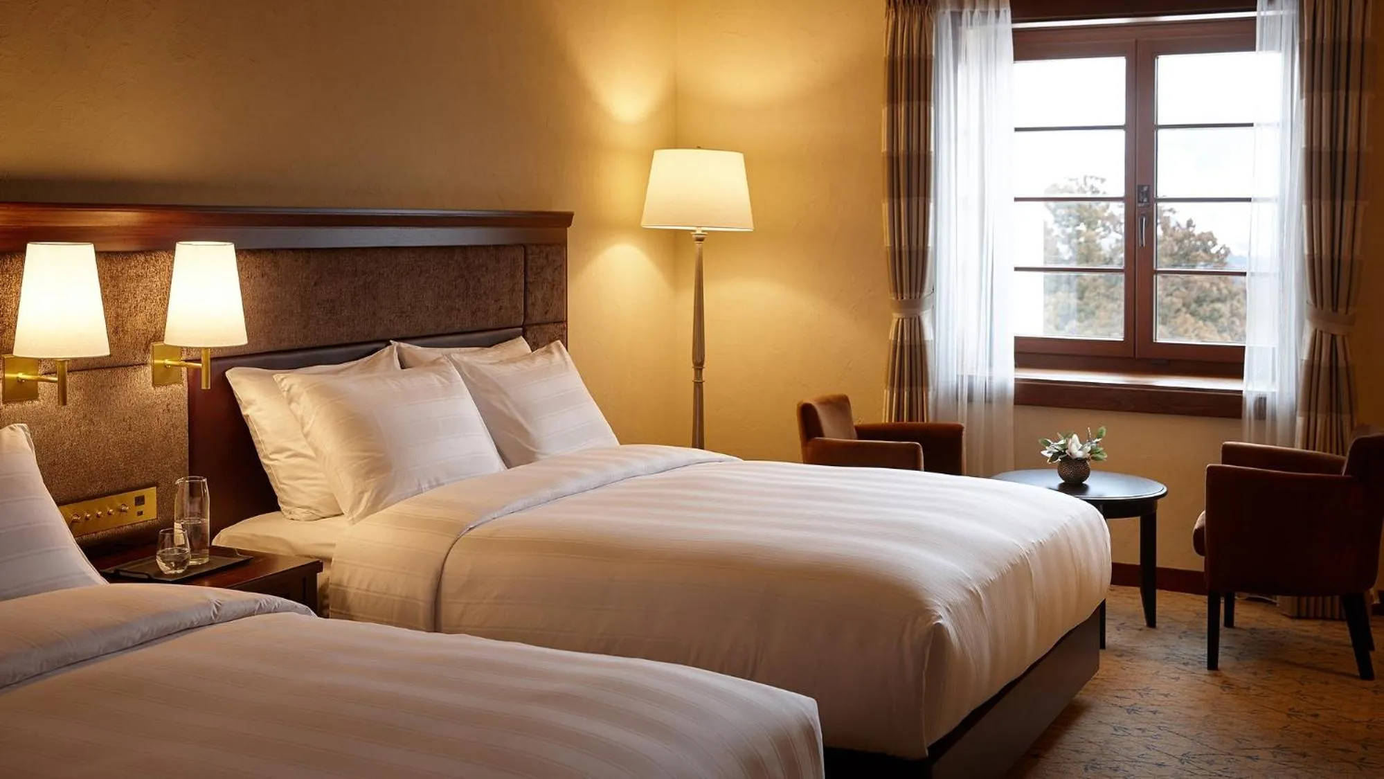 Bed in Lotte Arai Resort