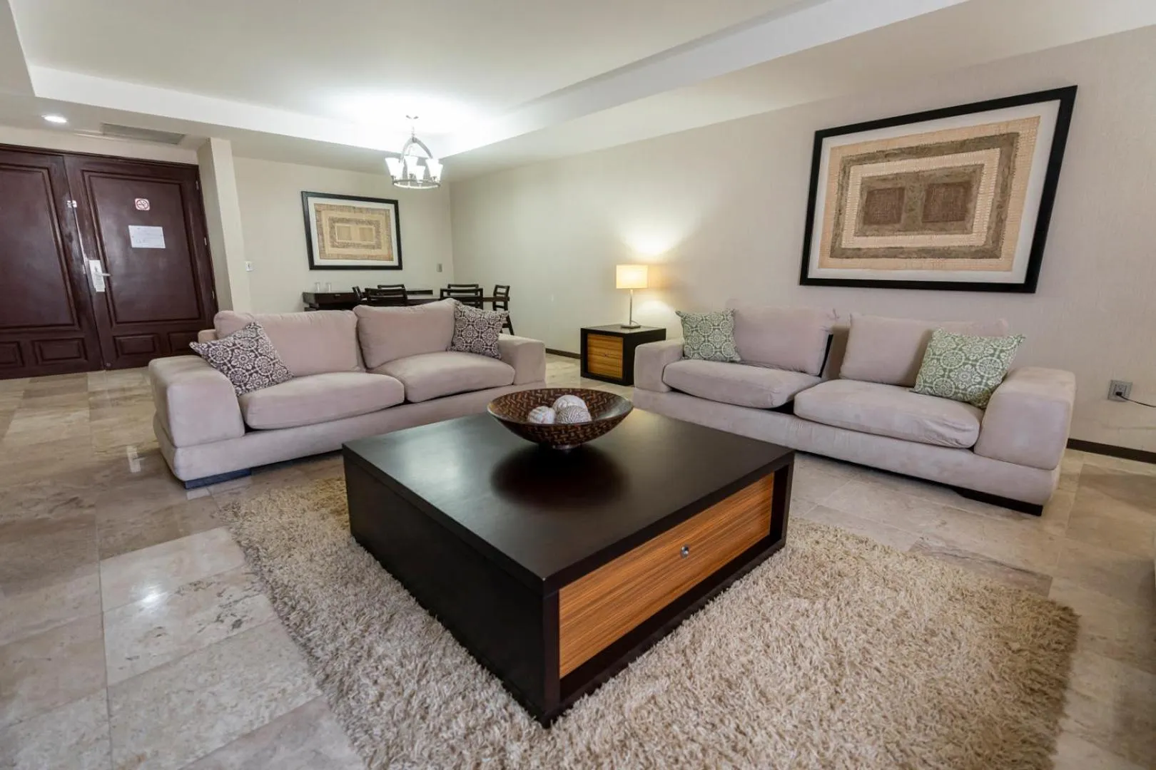 Living room in Hotel Ocean View