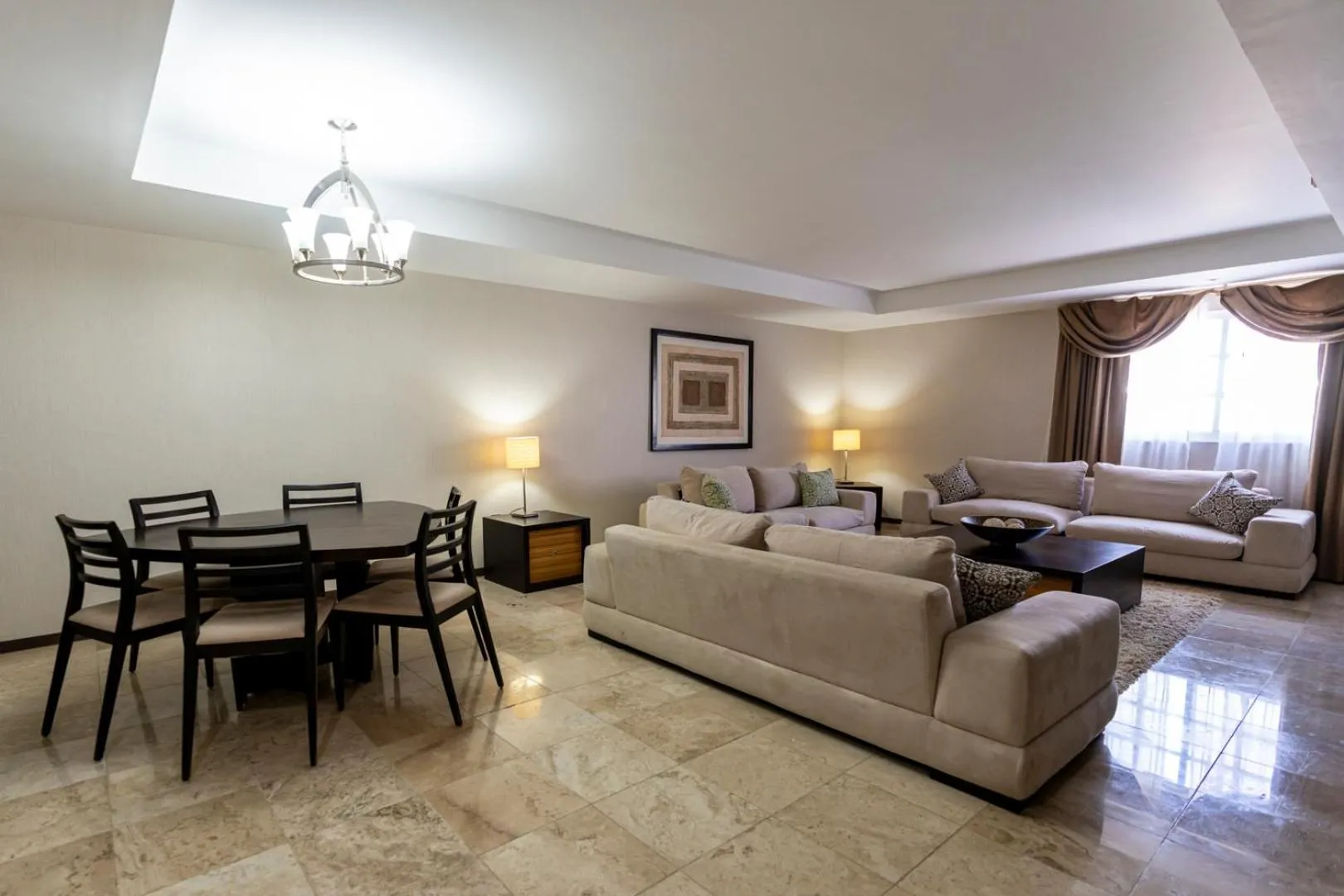 Living room in Hotel Ocean View