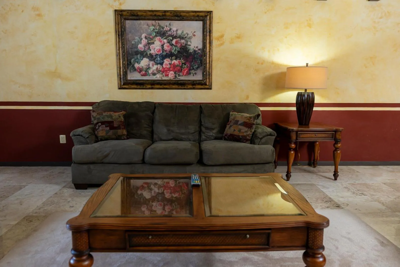 Living room in Hotel Ocean View