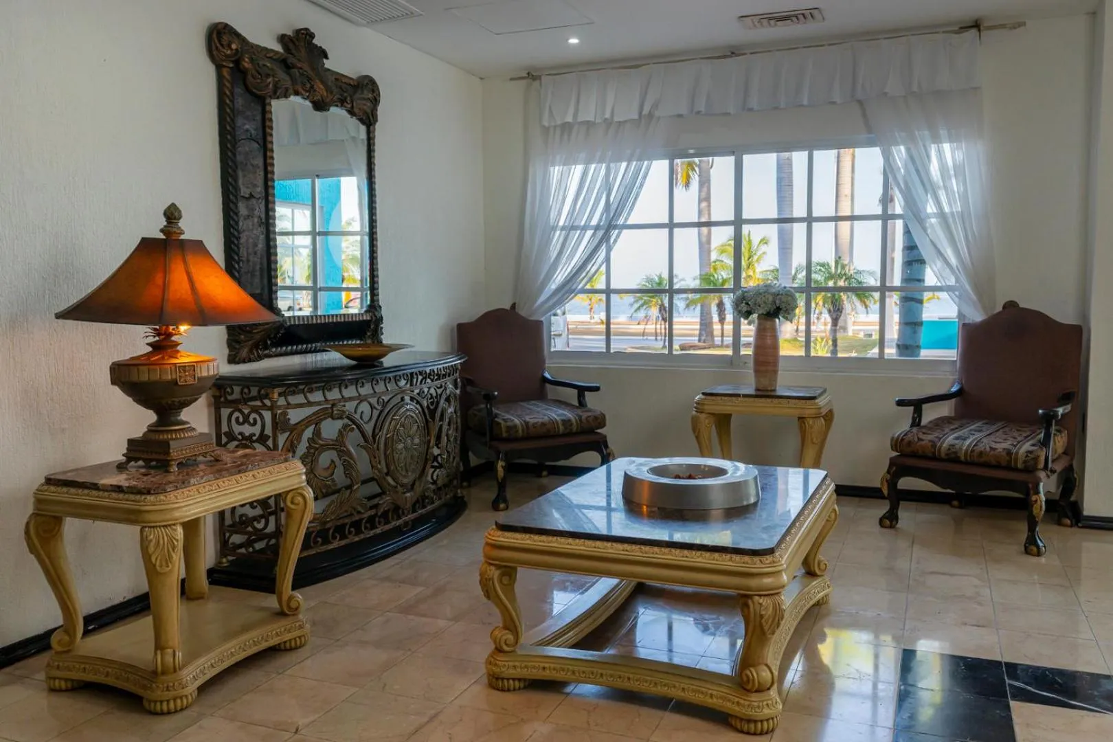 Living room in Hotel Ocean View